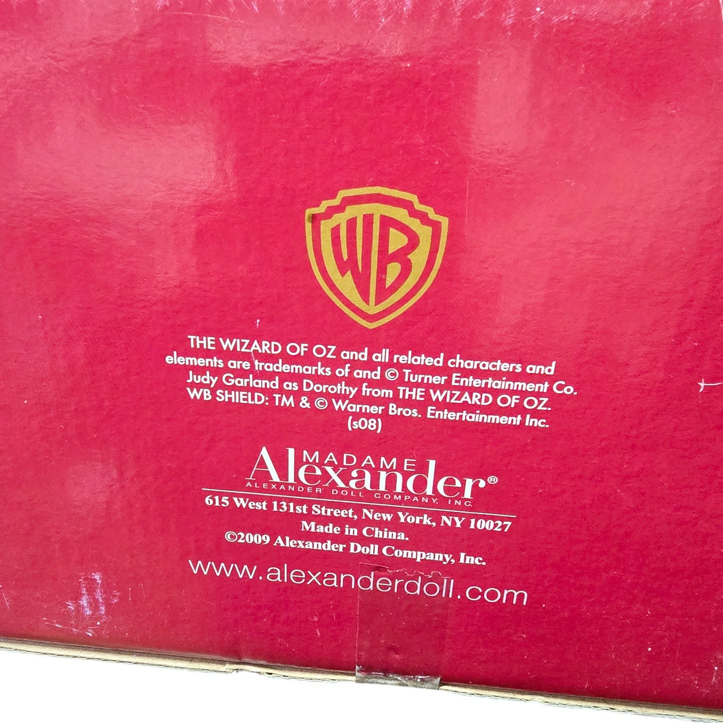 Madame Alexander 18" Glinda Good Witch #49720 Wizard of Oz Play Doll NIB 2009