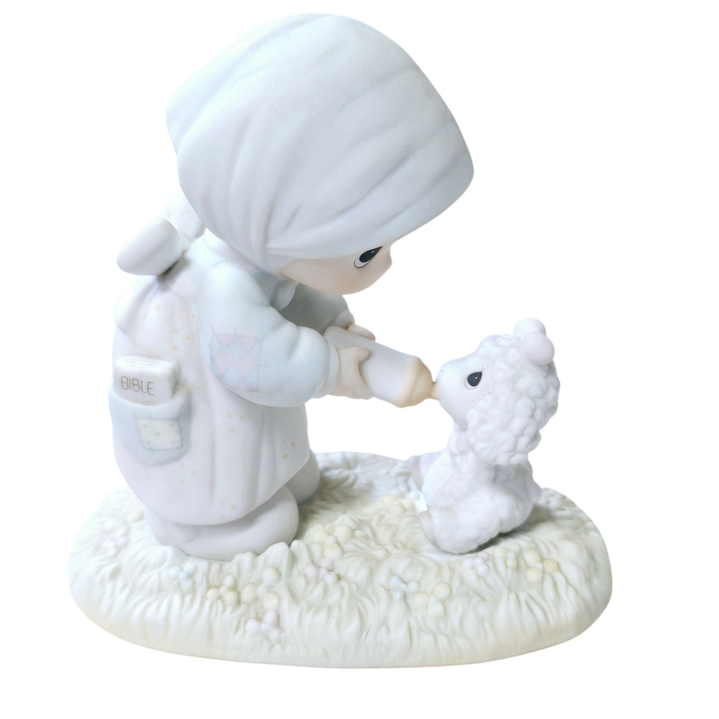 Vtg 1987 Feed My Sheep Precious Moments Figurine Members Only Piece with Box