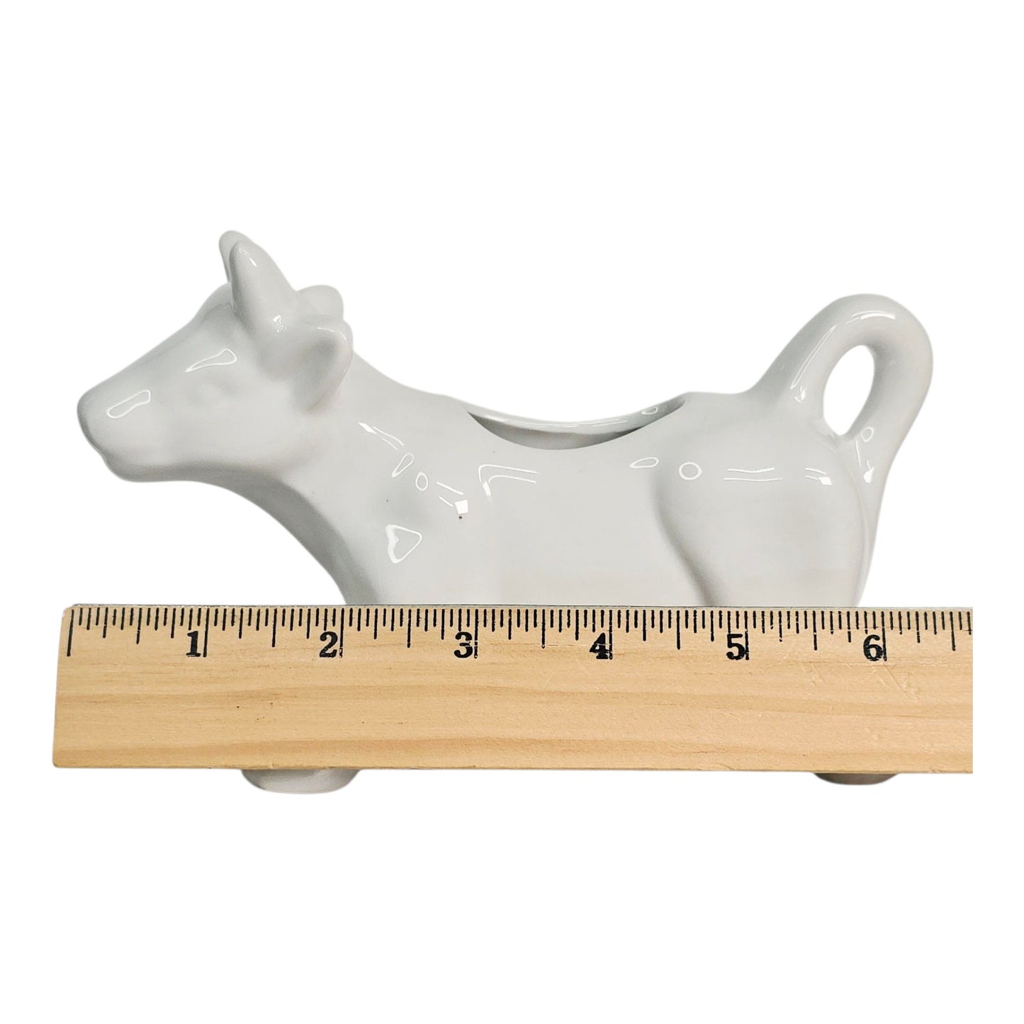 Pier 1 White Cow Creamer - Charming Kitchen Decor