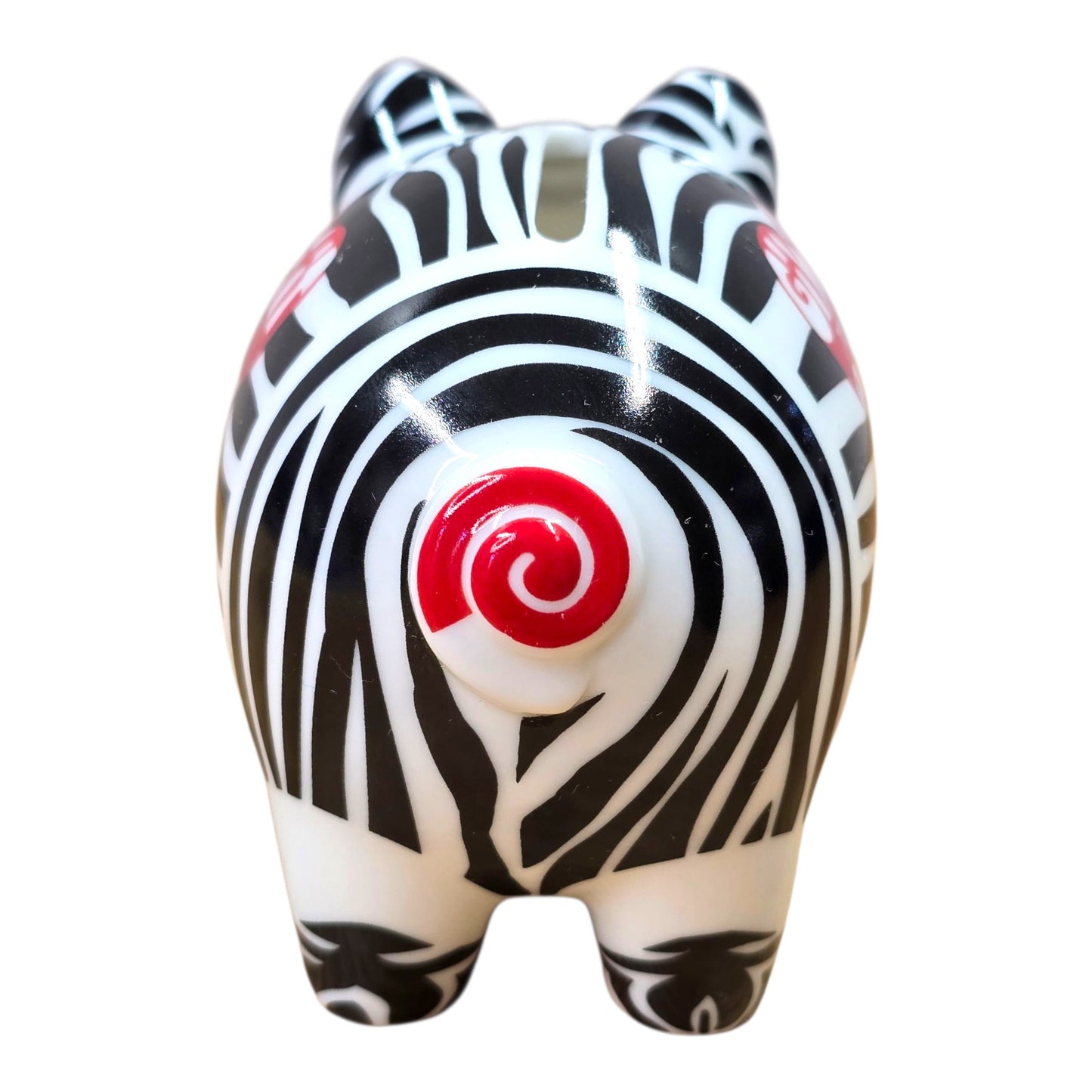 Ritzenhoff Mini Piggy Bank Zebra Stripes Petra Peschkes “Give It To Me Baby”