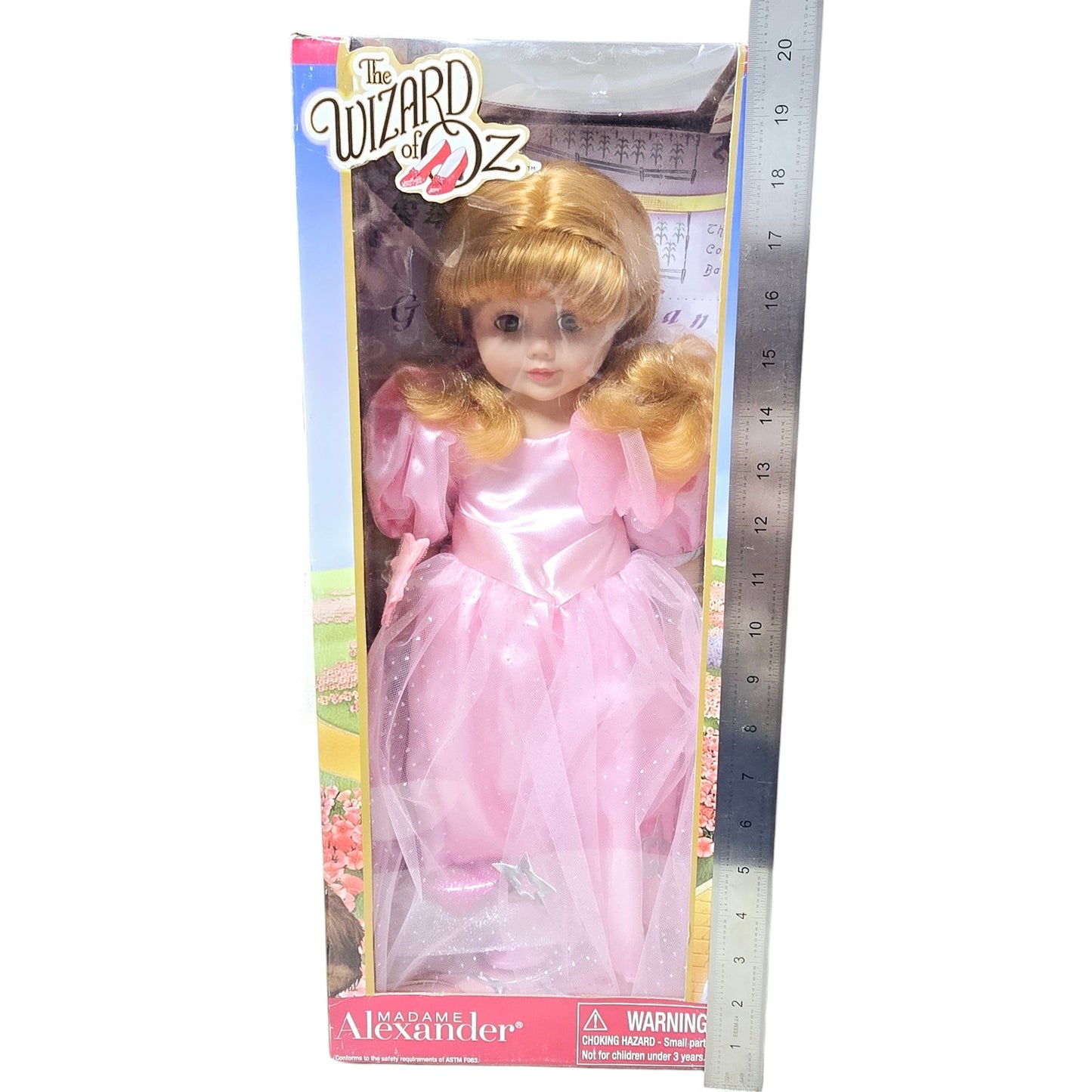 Madame Alexander 18" Glinda Good Witch #49720 Wizard of Oz Play Doll NIB 2009
