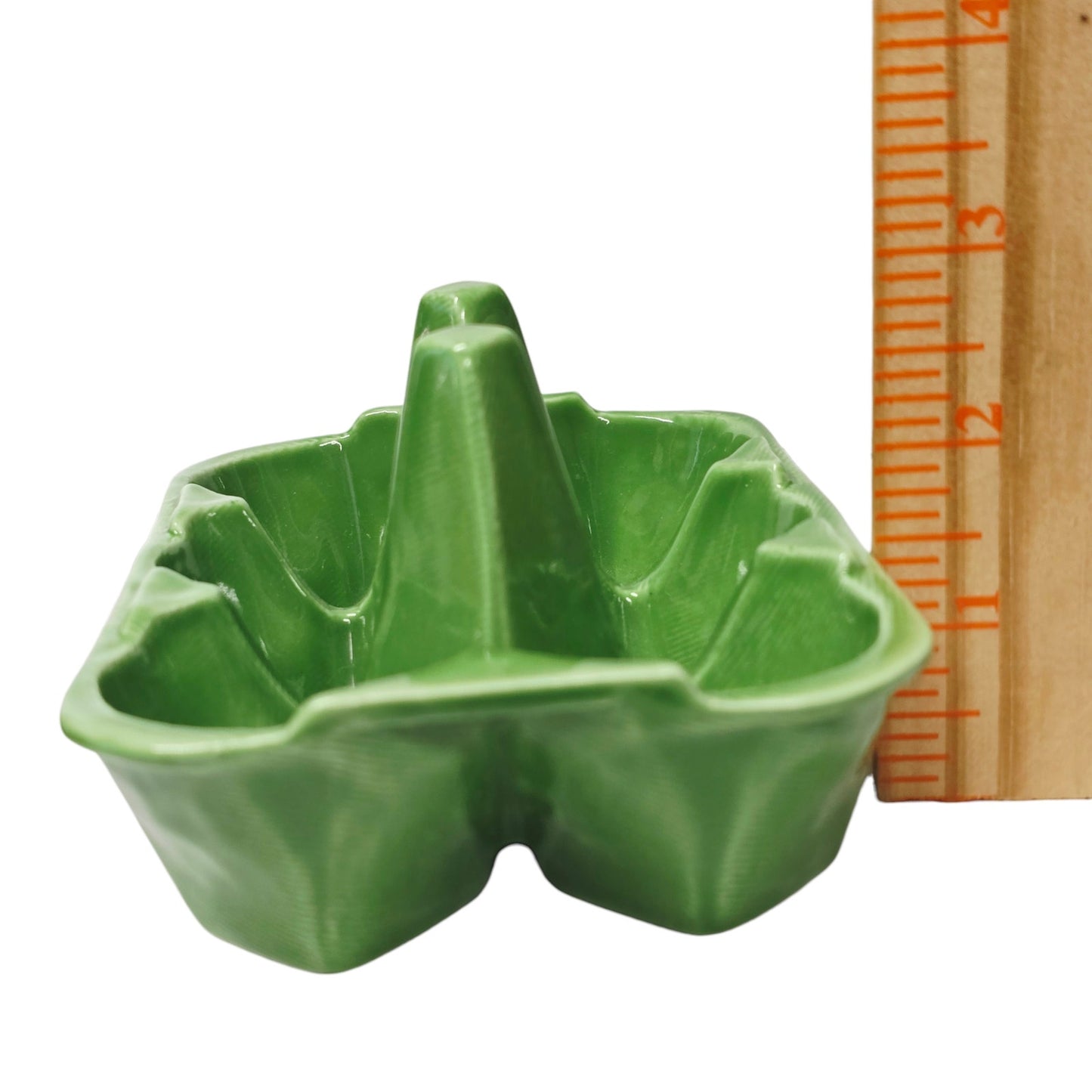 Anthropologie Biscuit Ceramic 6-Cup Egg Crate Green Farmhouse Egg Holder