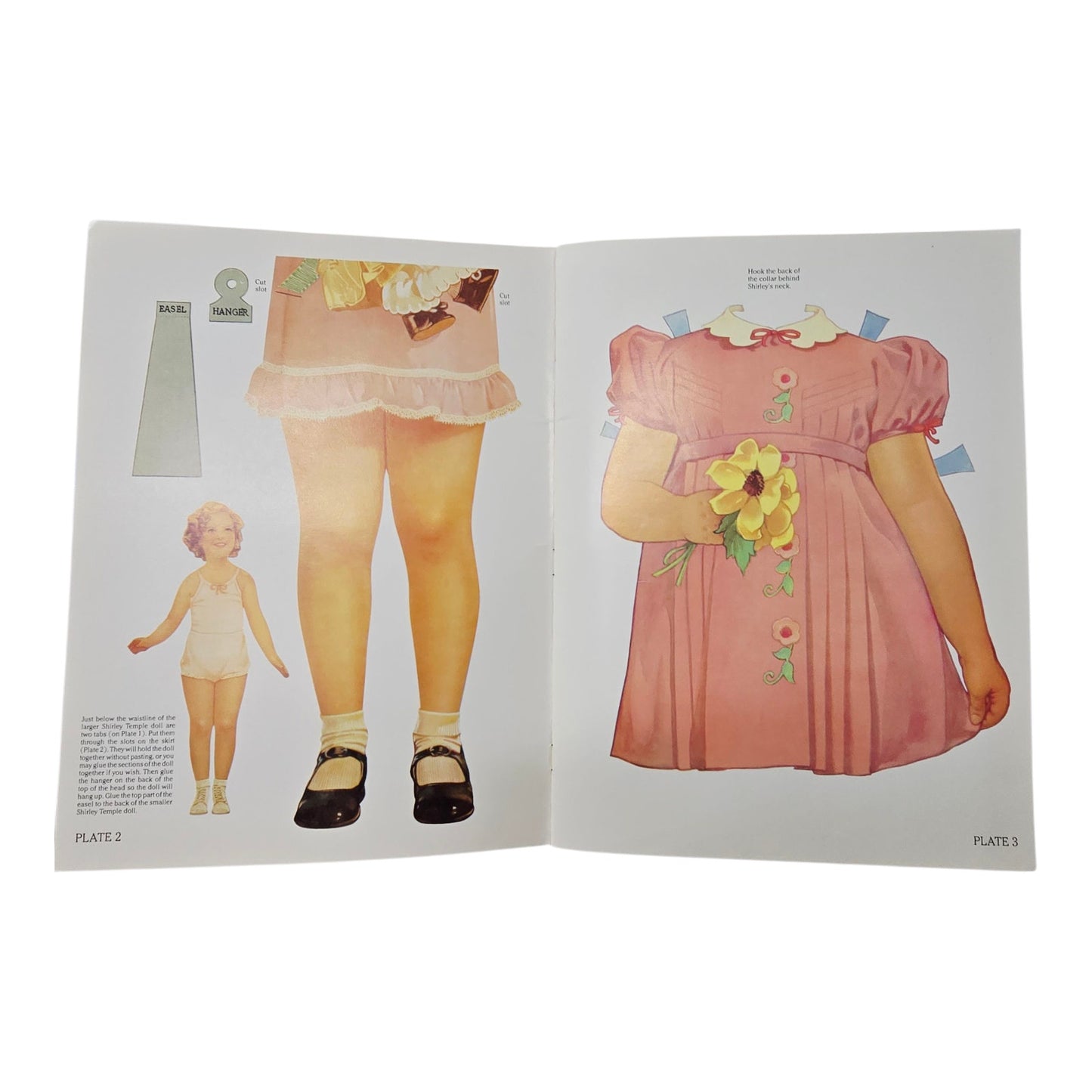 Classic Shirley Temple Paper Dolls in Full Color Dover 1986 Book