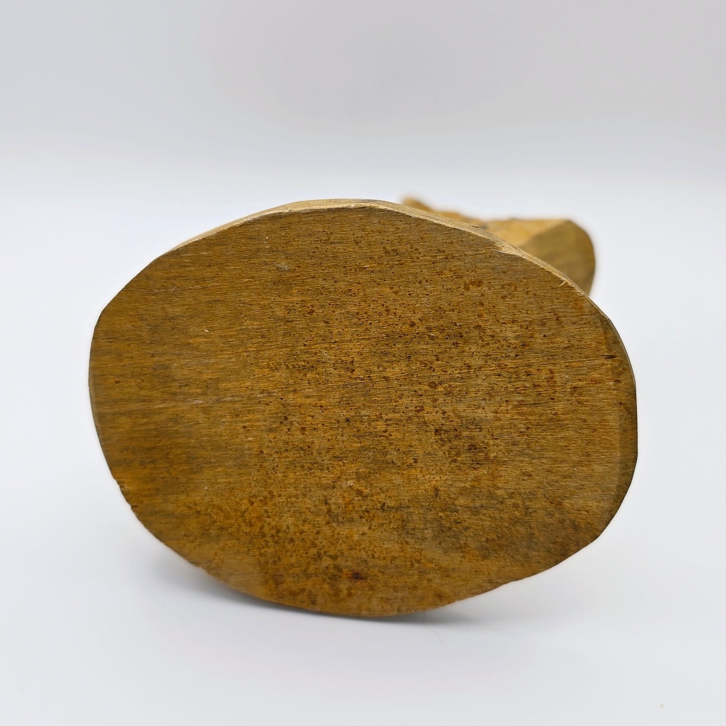 Wood Carved Orange Tabby Cat Eyeglasses Holder, Glasses Holder