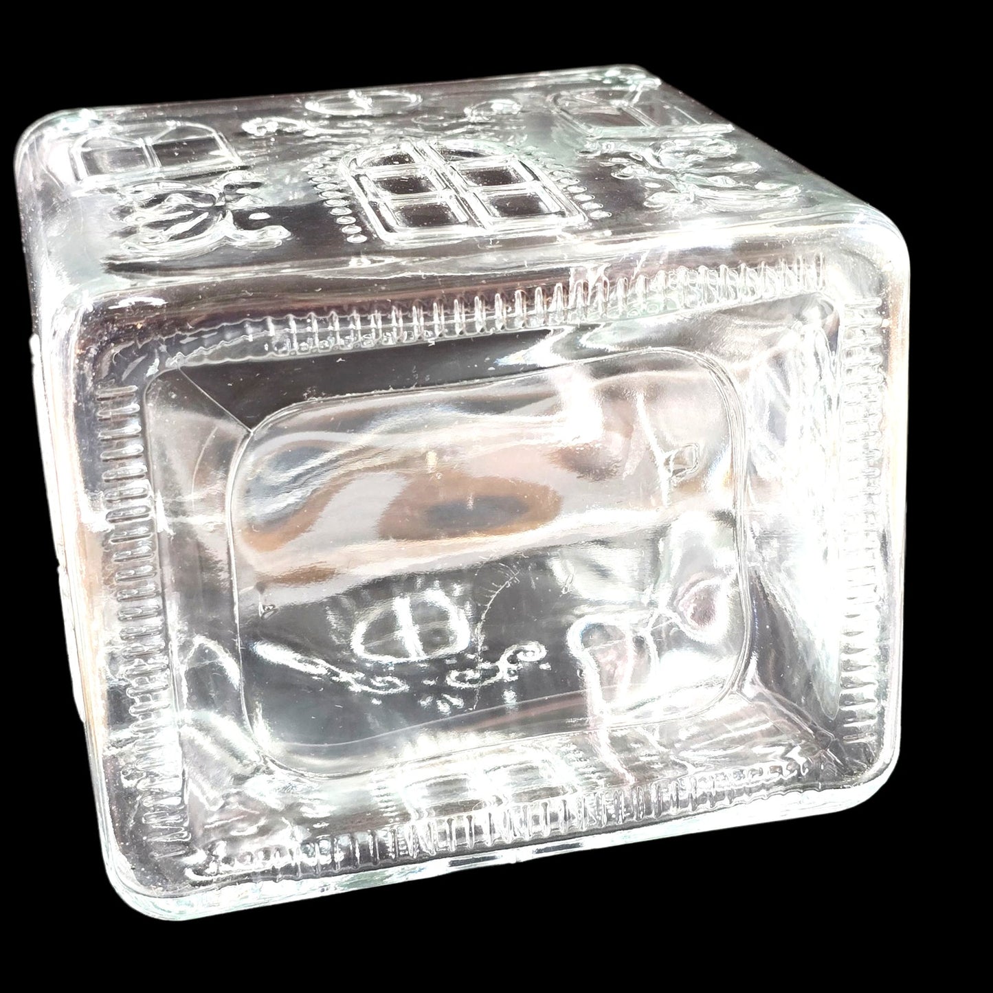Glass House Cookie Jar Target Bullseye Playground Canister Gingerbread House