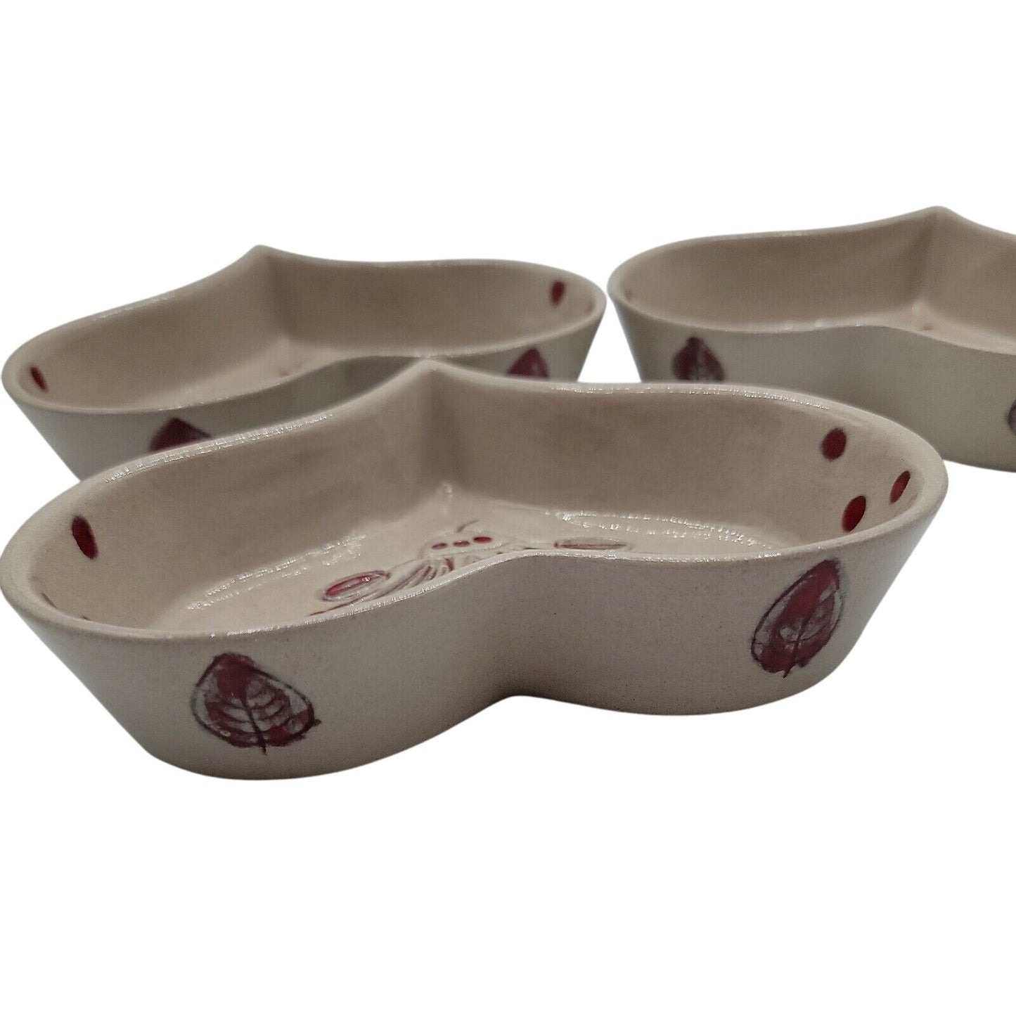 Vintage Galagray Ware Candy Relish Dishes by California Cleminson Lazy Susan Set