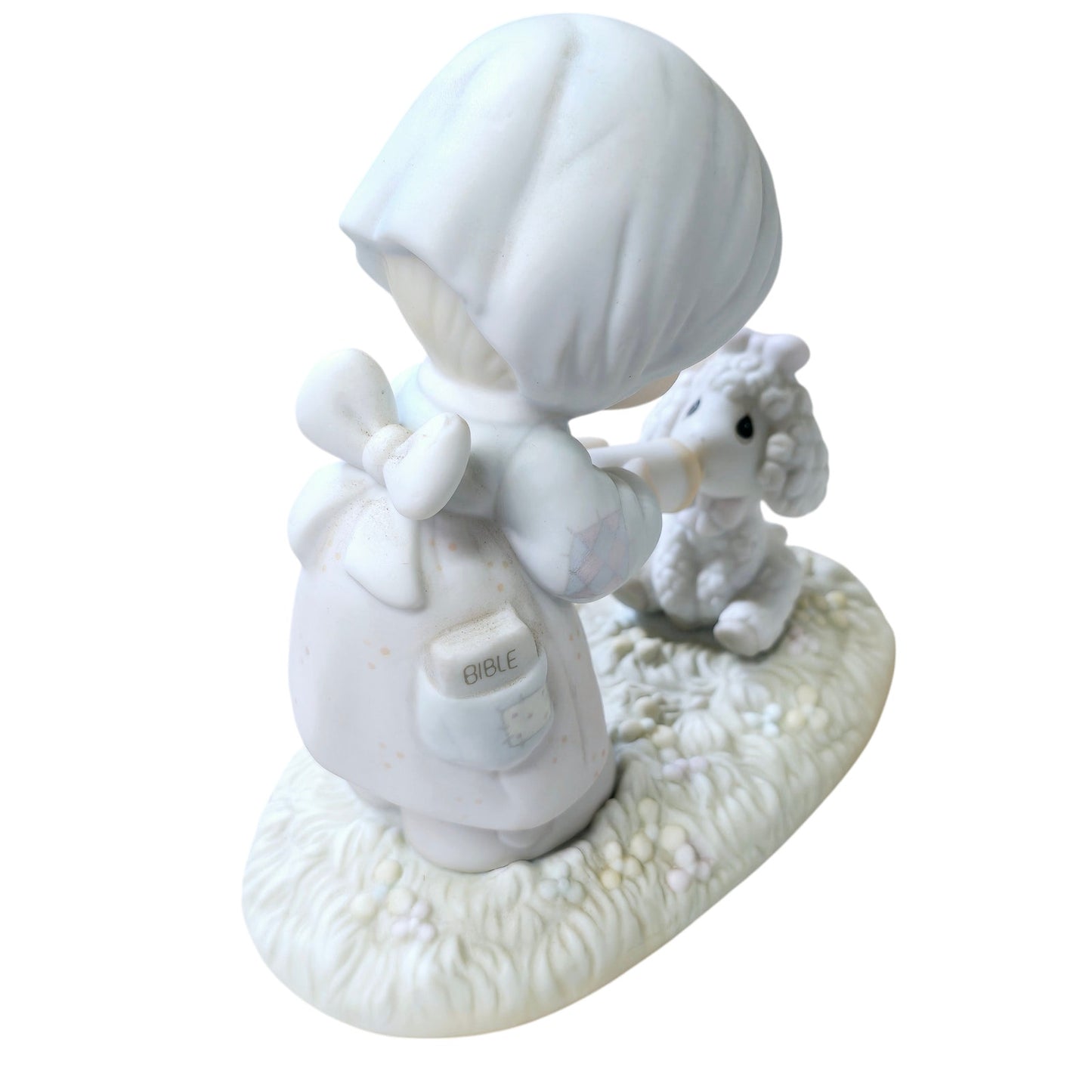 Vtg 1987 Feed My Sheep Precious Moments Figurine Members Only Piece with Box
