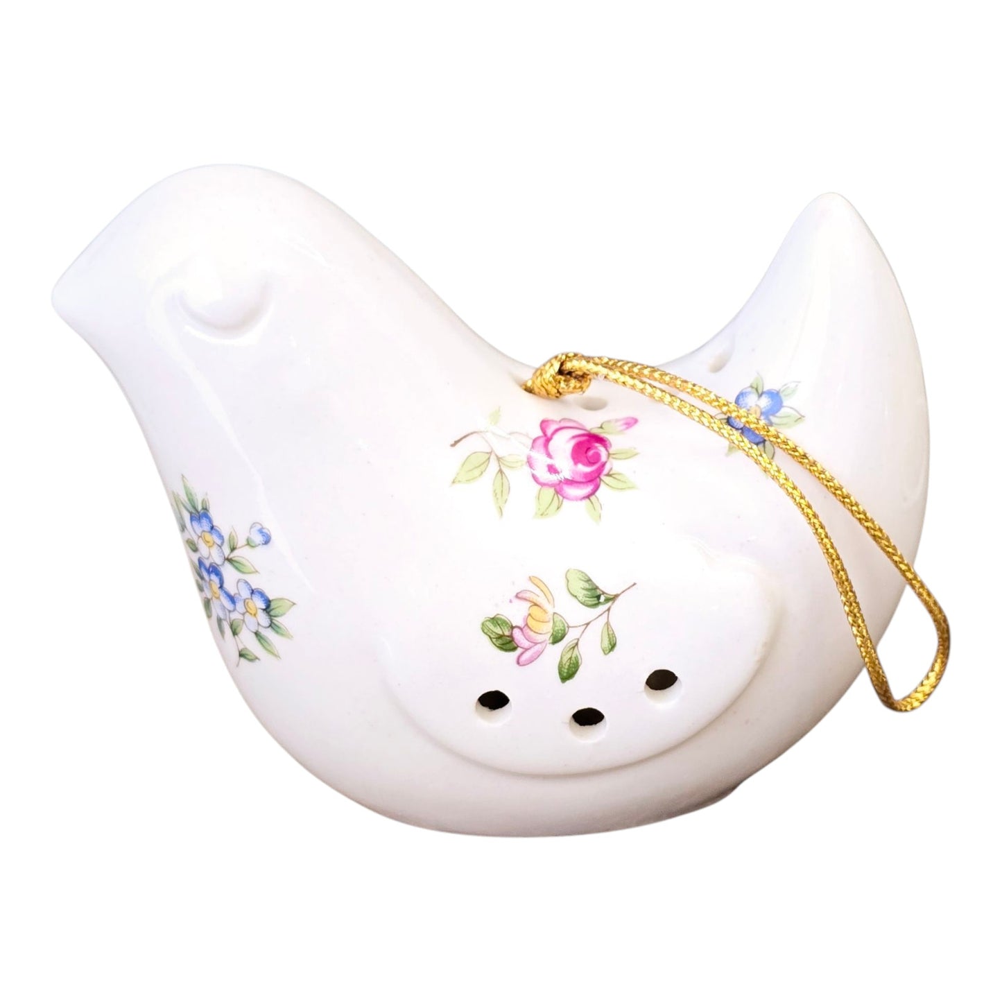 Floral Pomander Bird LIVE-CRAFTED SHAKER + 3 PINS Join me LIVE to give Input, or Give me Creative Freedom!
