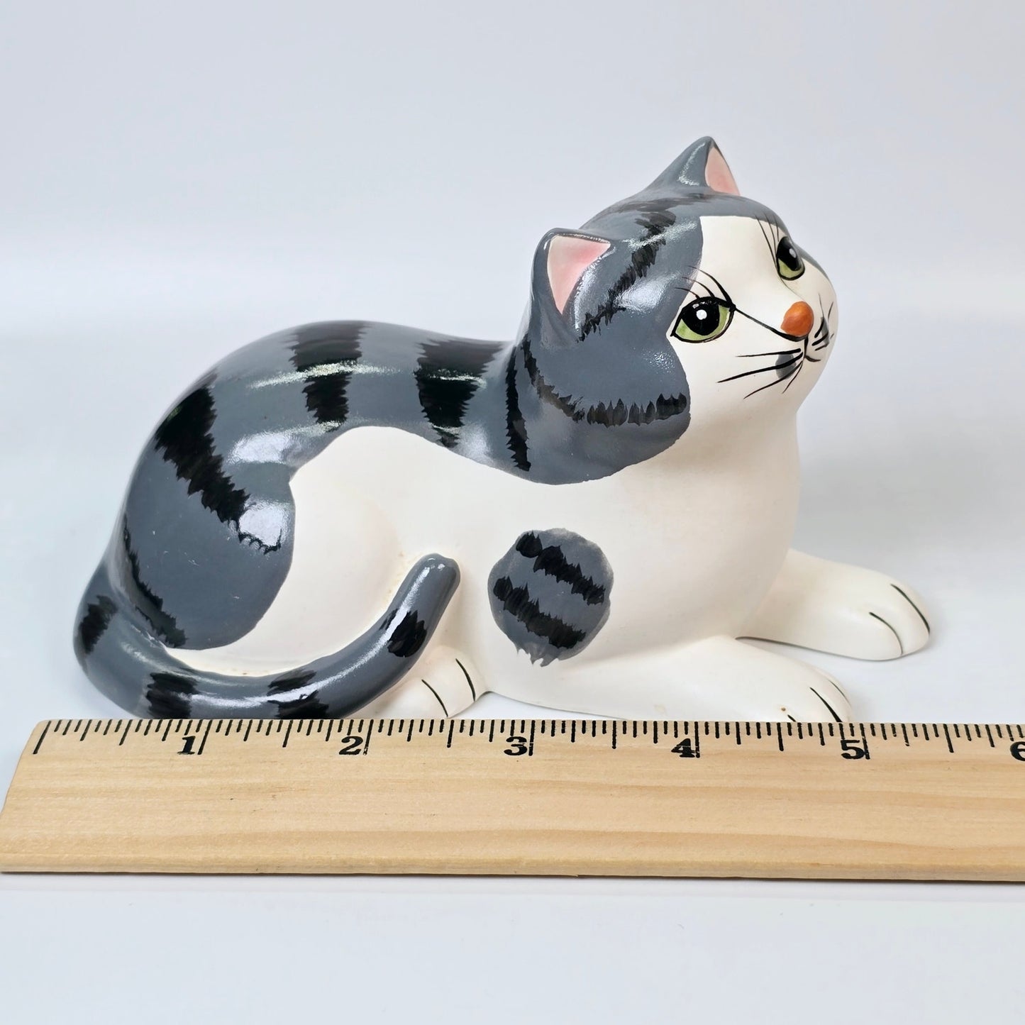 Royal Orleans 1985 Japan Grey Cat Figurine