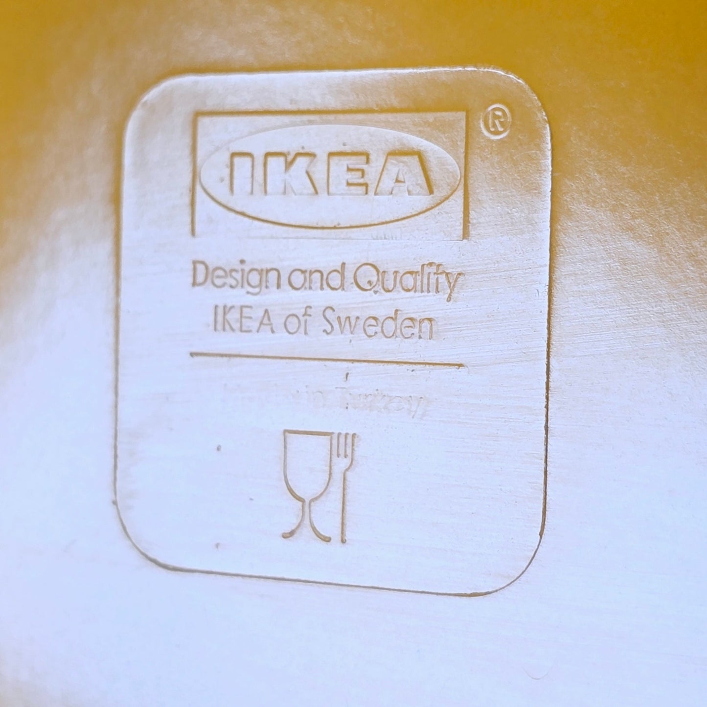 Olle Eksell Birds Square Plastic Tray Limited Edition IKEA