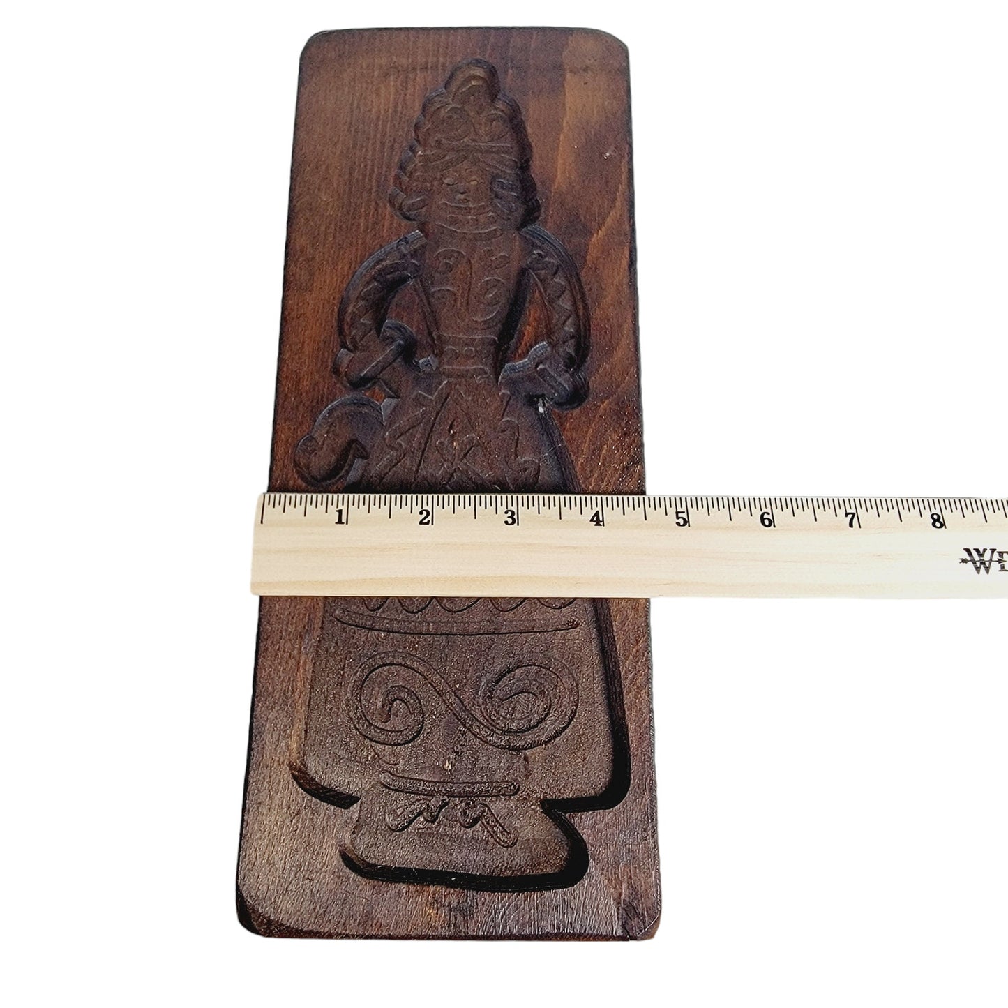 Antique Dutch Wooden Cookie Molds Set of 2, Cookie Mold Wall Decor, Rustic Decor