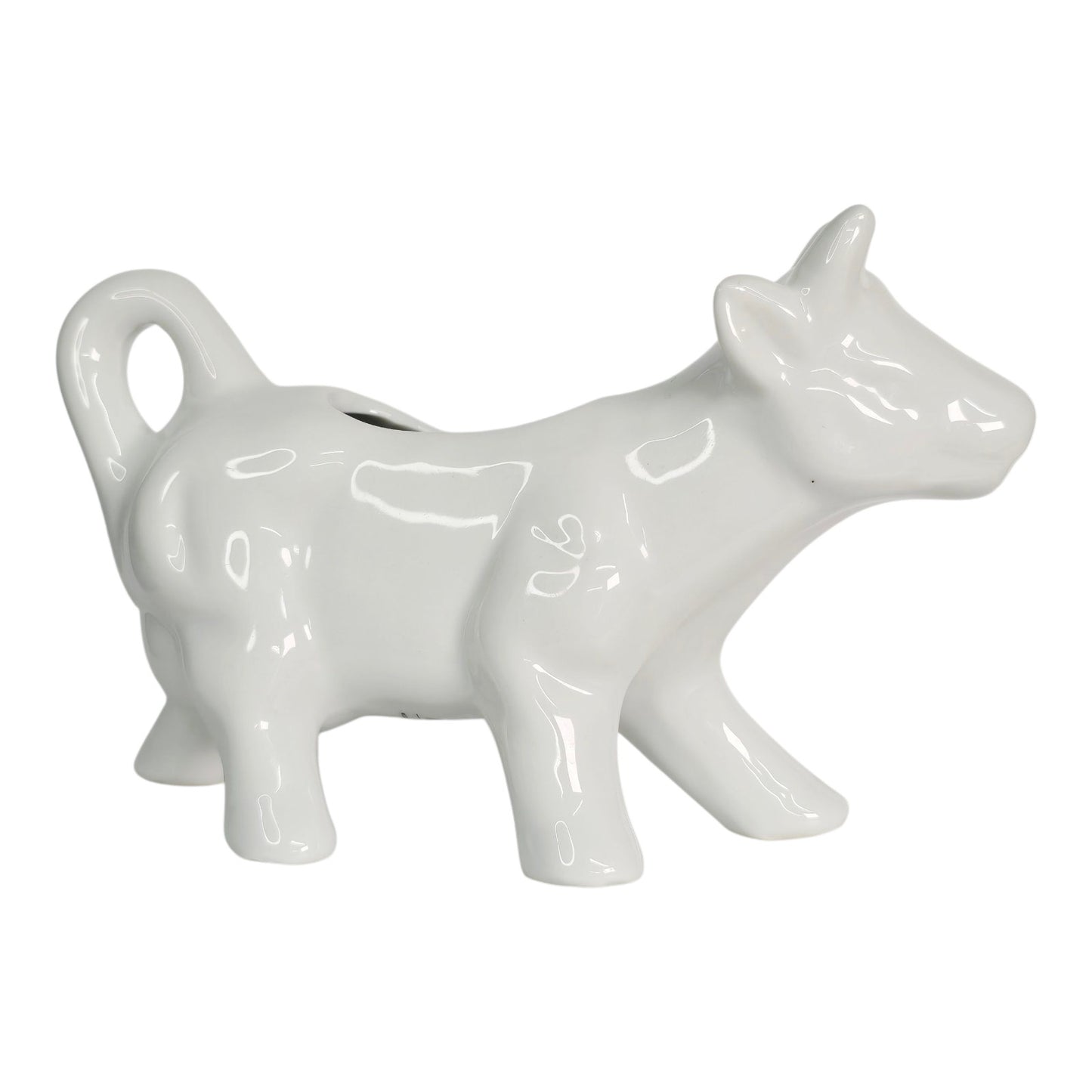 Pier 1 White Cow Creamer - Charming Kitchen Decor