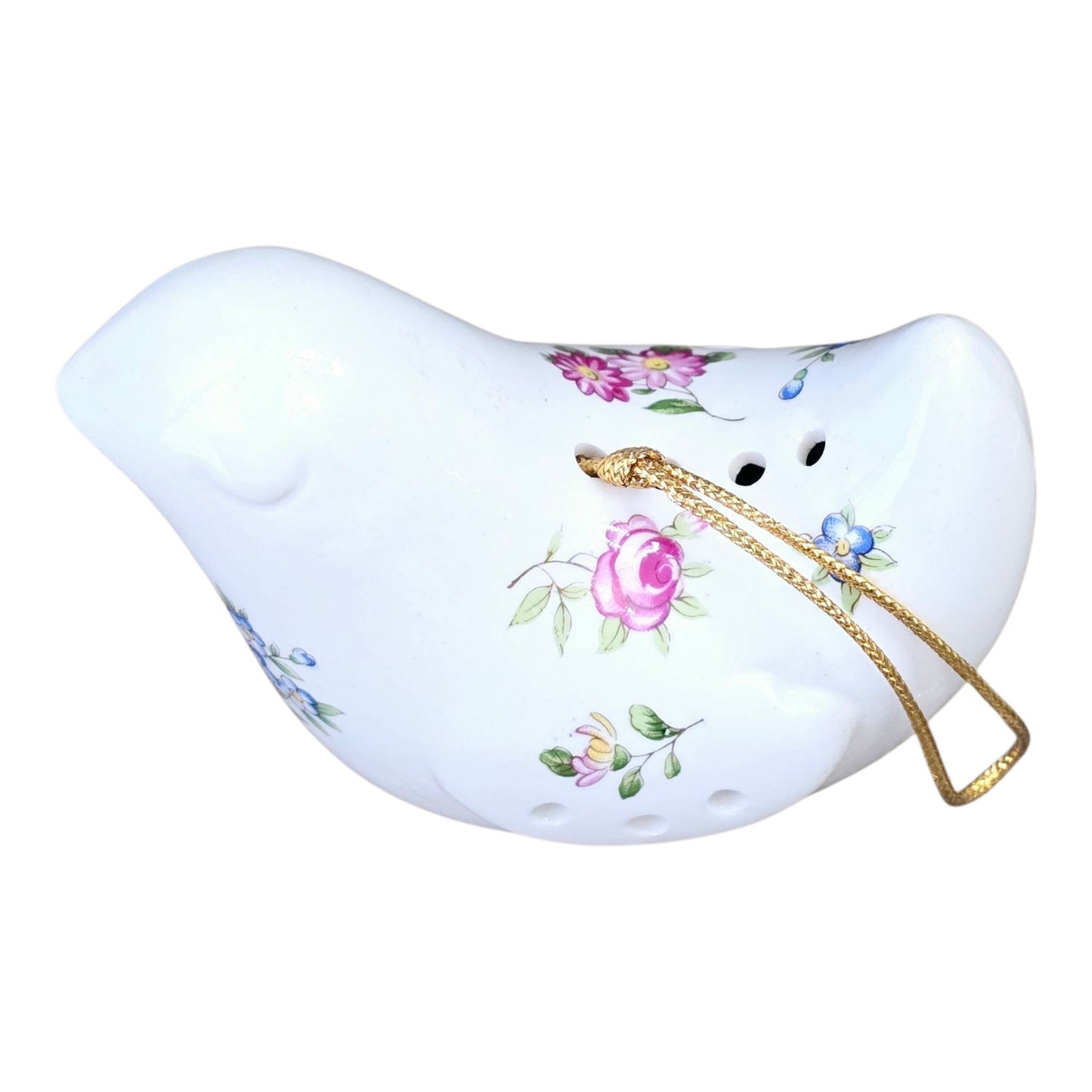 Floral Pomander Bird LIVE-CRAFTED SHAKER + 3 PINS Join me LIVE to give Input, or Give me Creative Freedom!
