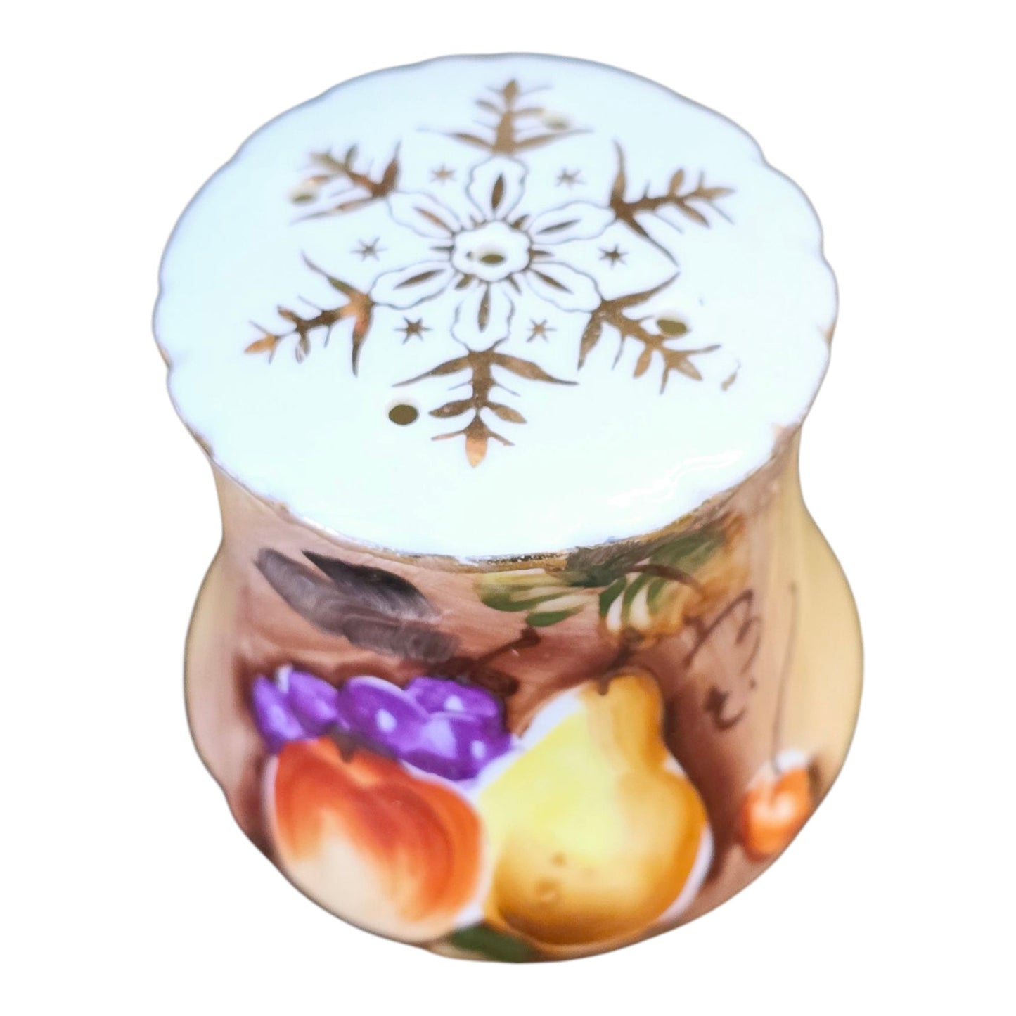 Vtg Lefton Fruit LIVE-CRAFTED SHAKER + 3 PINS Join me LIVE to give Input, or Give me Creative Freedom!