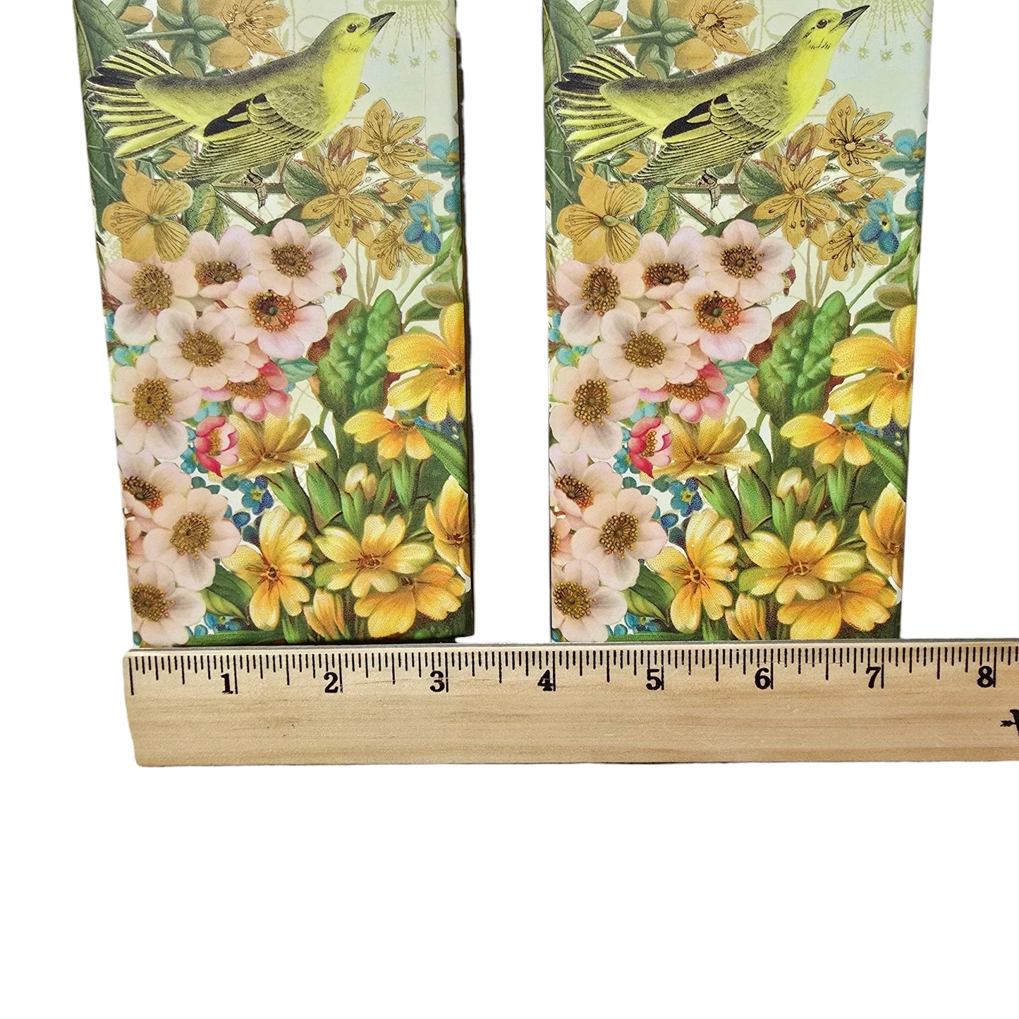 Set of 2 Open Box Punch Studio Plumeria Scented Drawer Liner Sheets 2 Boxes and 6 Liners