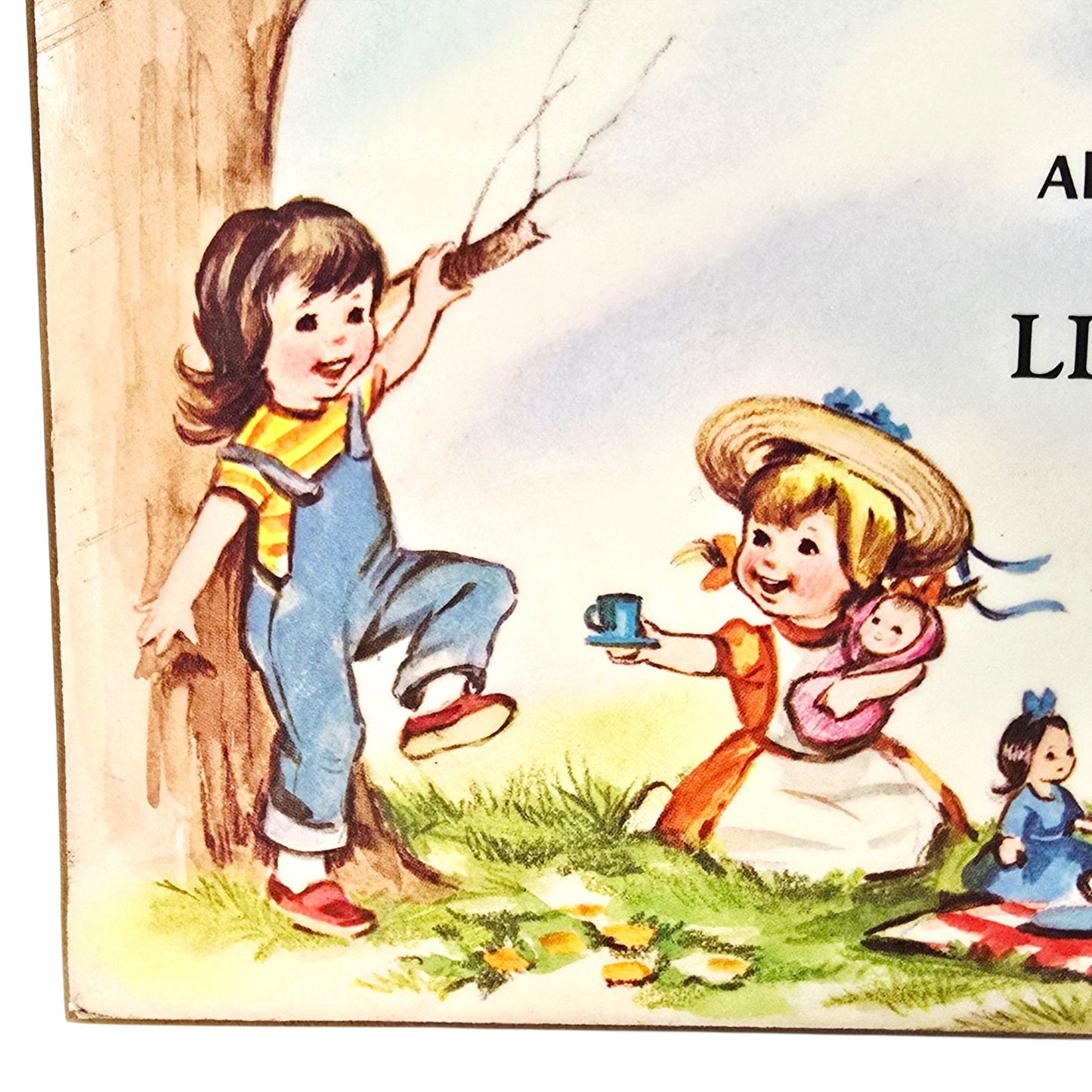 Vtg Little Girls Living Quotes What is a Girl Wall Plaque 1979 Russ Berrie USA
