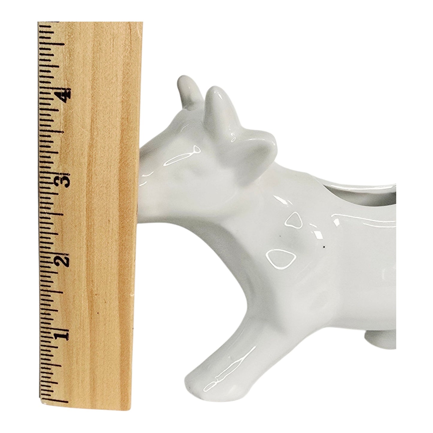 Pier 1 White Cow Creamer - Charming Kitchen Decor