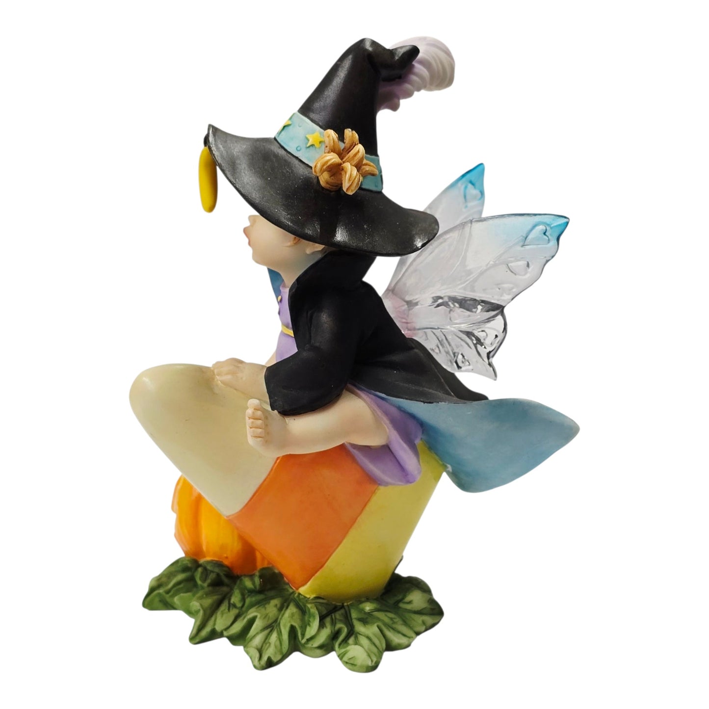 Enesco My Little Kitchen Fairies Candy Korn Fairie Halloween Figurine 2005 Fall