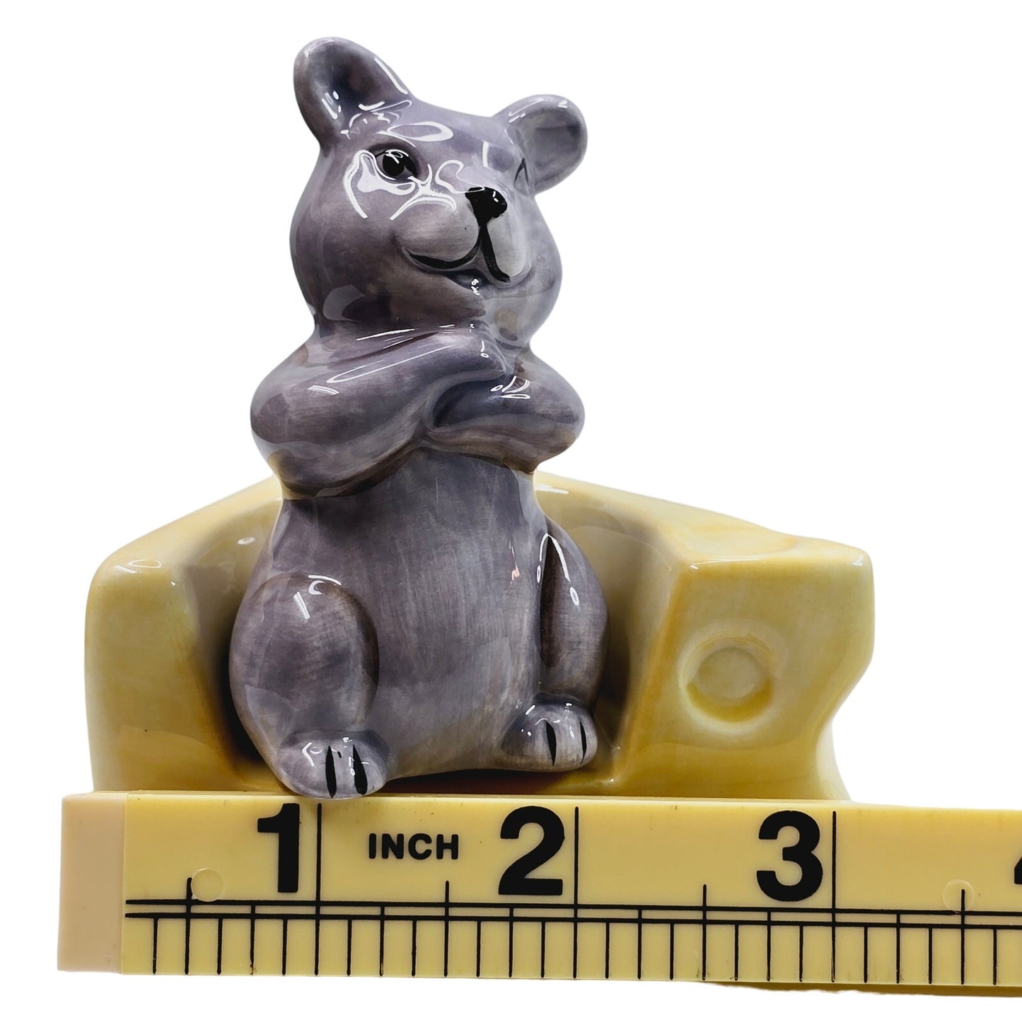 Vintage Salt & Pepper Shakers Home Collectibles Mouse & Swiss Cheese Home Essentials