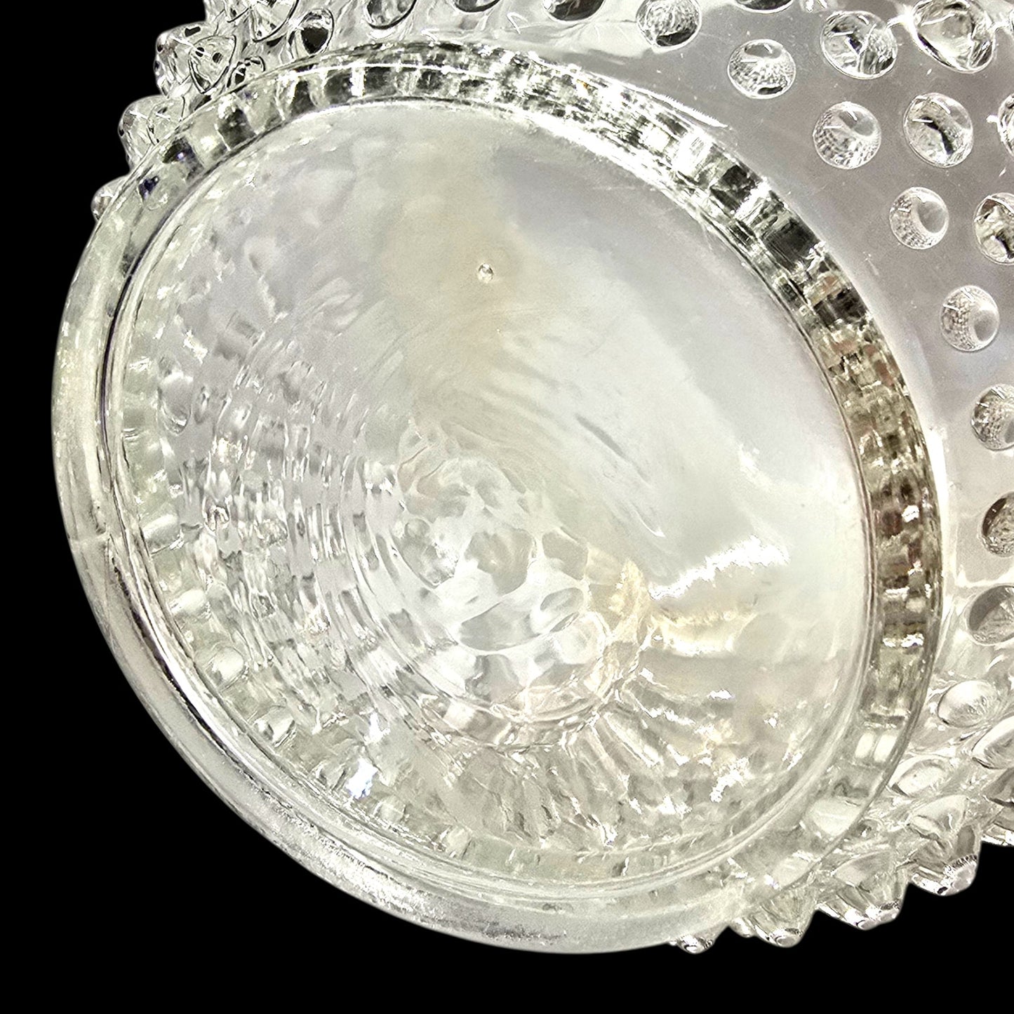 Vtg Fenton Hobnail Opalescent Glass Creamer Pitcher Jug 5.25" H