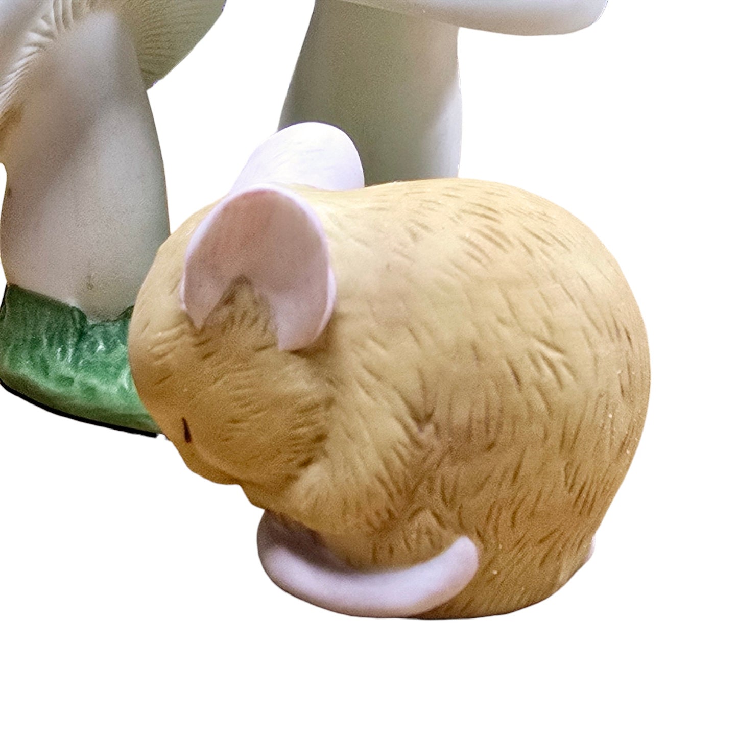 Woodland Surprises MOUSE Jacqueline B Smith 1984 Handpainted Fine Porcelain FLAW