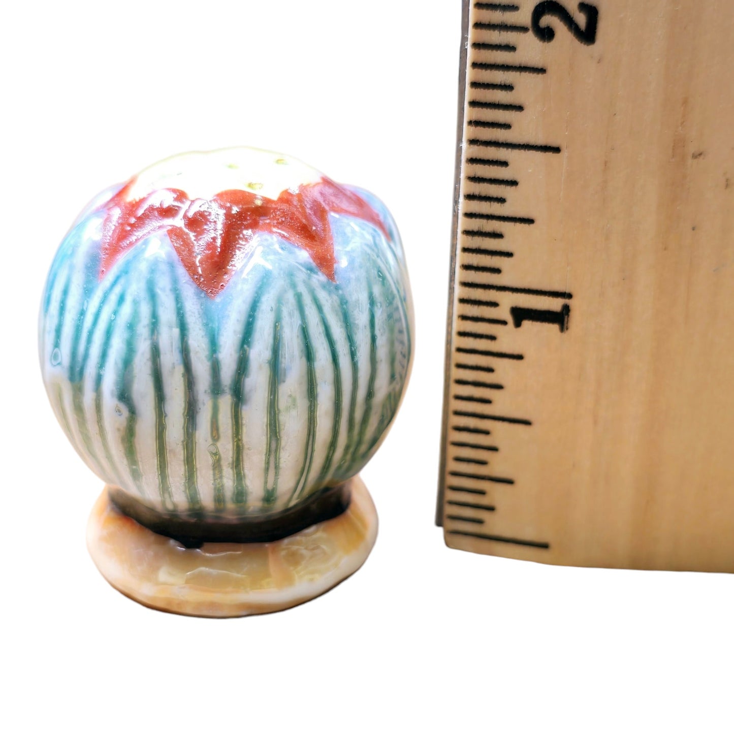 Tiny Cactus / Lotus Blossom LIVE-CRAFTED SHAKER + 3 PINS Join me LIVE to give Input, or Give me Creative Freedom! Cactus, Desert, Santa Fe, Flower