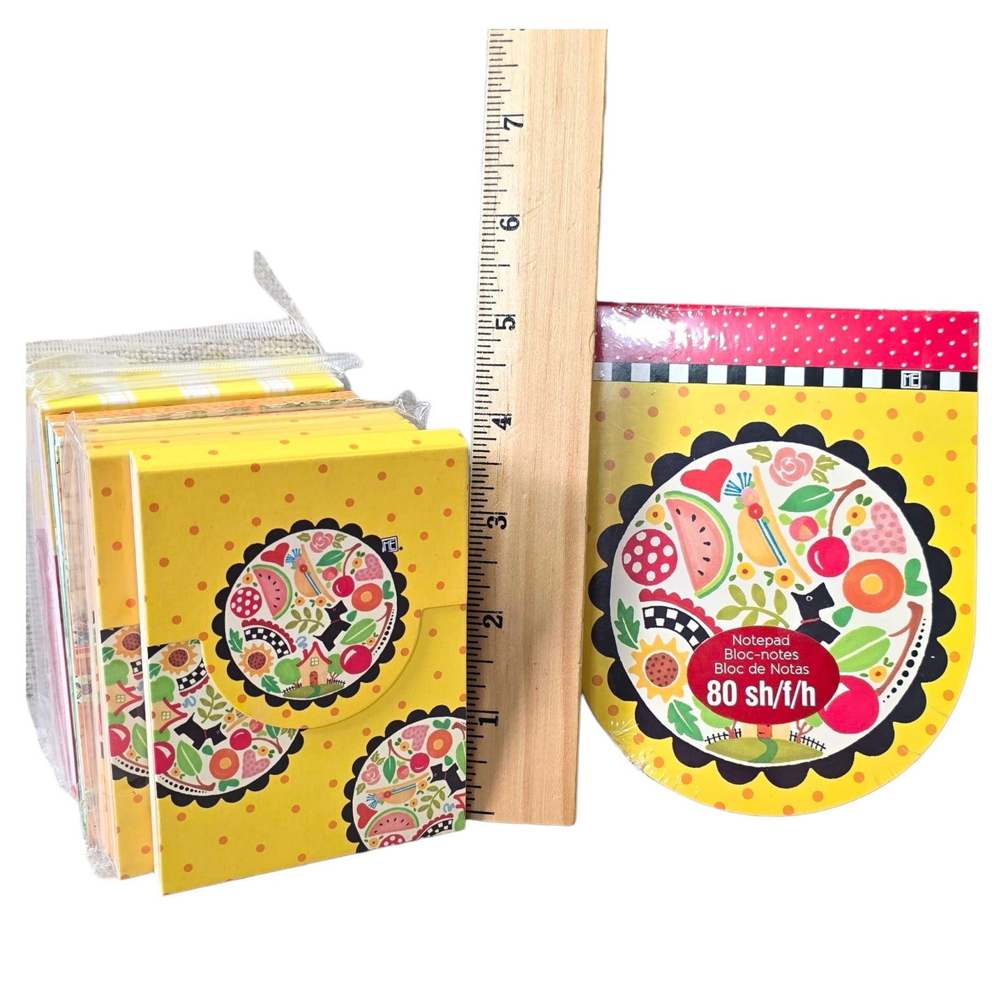 Mary Engelbreit Notepad LOT In ME Tin Box All New Giftable