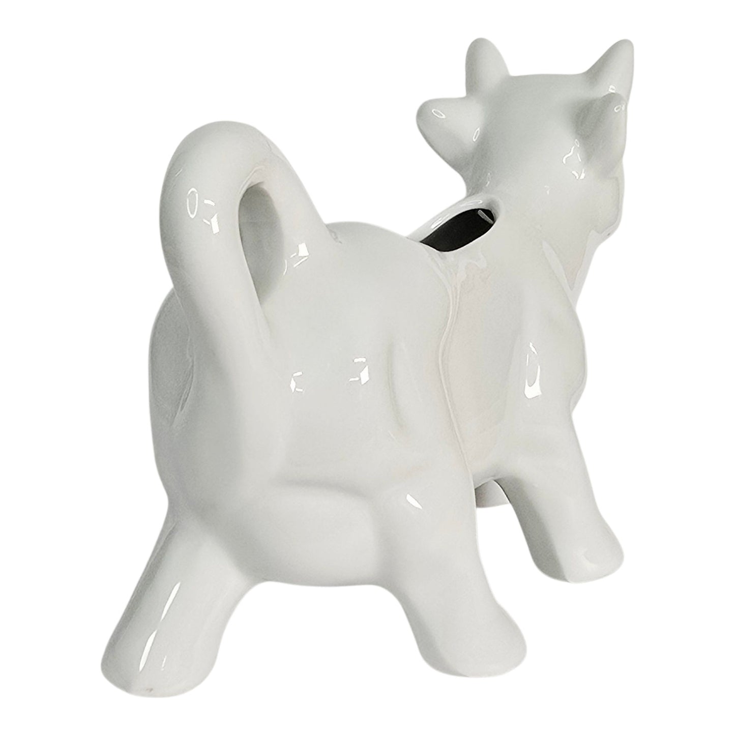 Pier 1 White Cow Creamer - Charming Kitchen Decor