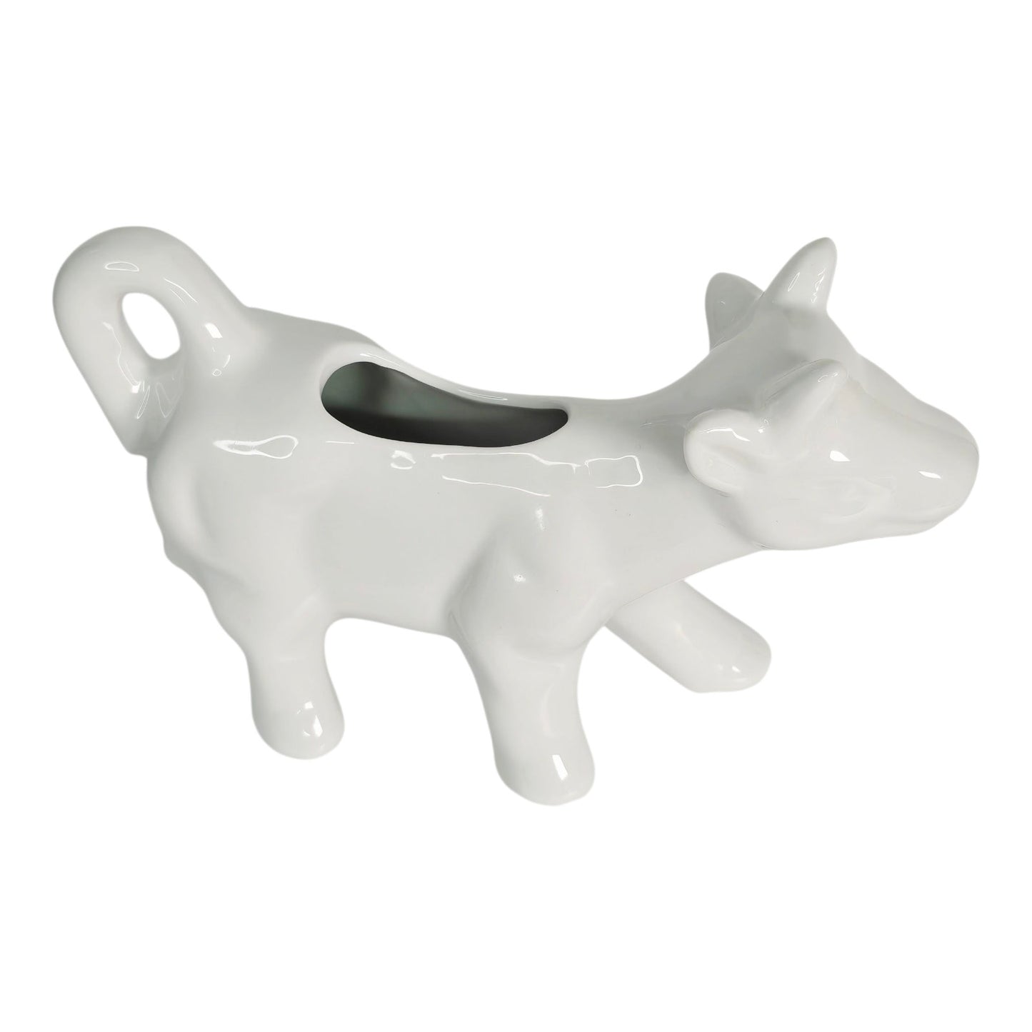 Pier 1 White Cow Creamer - Charming Kitchen Decor