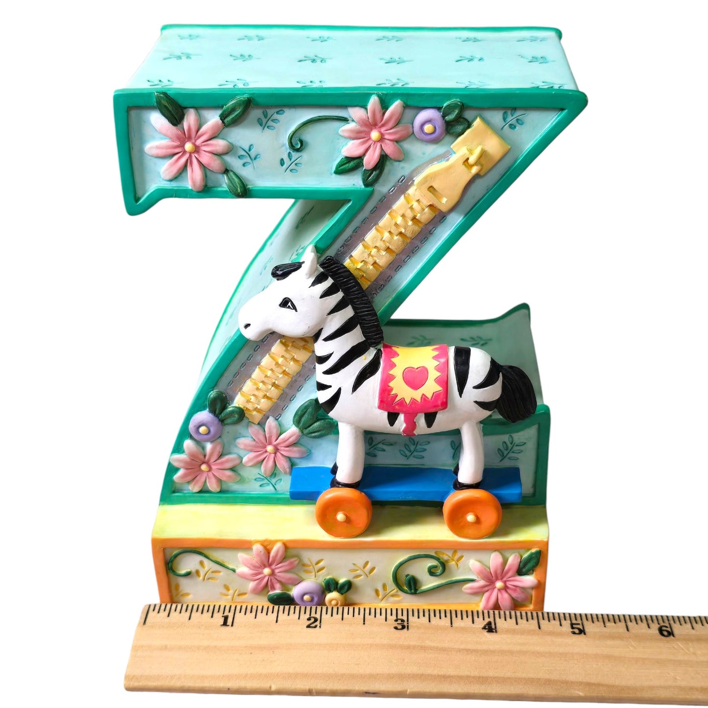 Mary Engelbreit Letter “Z” Bookend Vintage 1998 Resin
