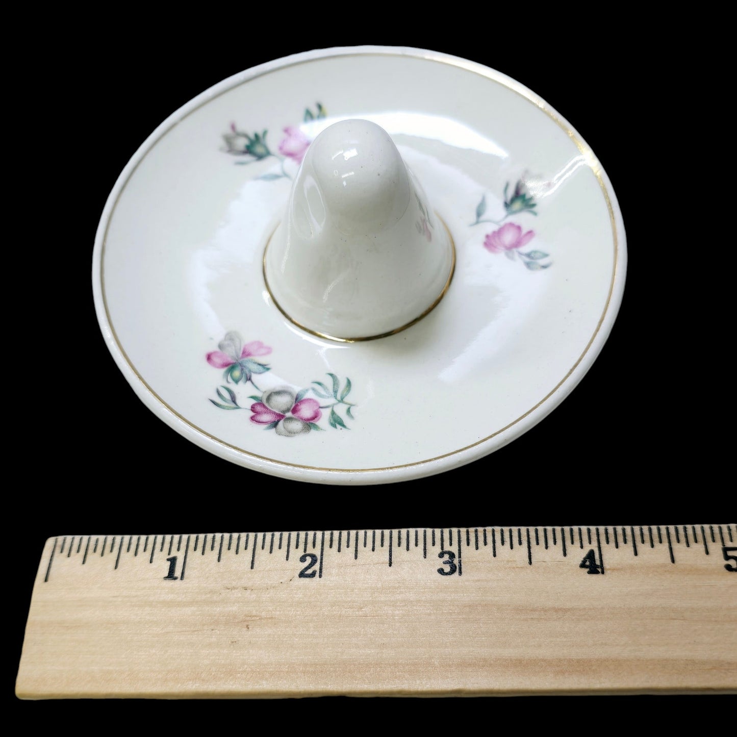 Vintage Porcelain Floral Bracelet Jewelry Dish Trinket Dish Jewelry Dish