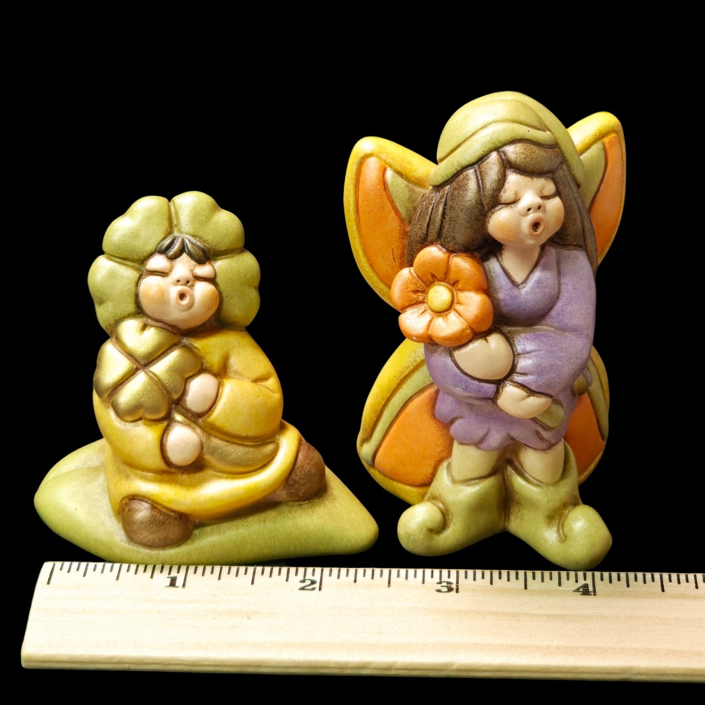 THUN Italian Ceramic Angel Figurines, Angels, Fairies, Bozen Italy