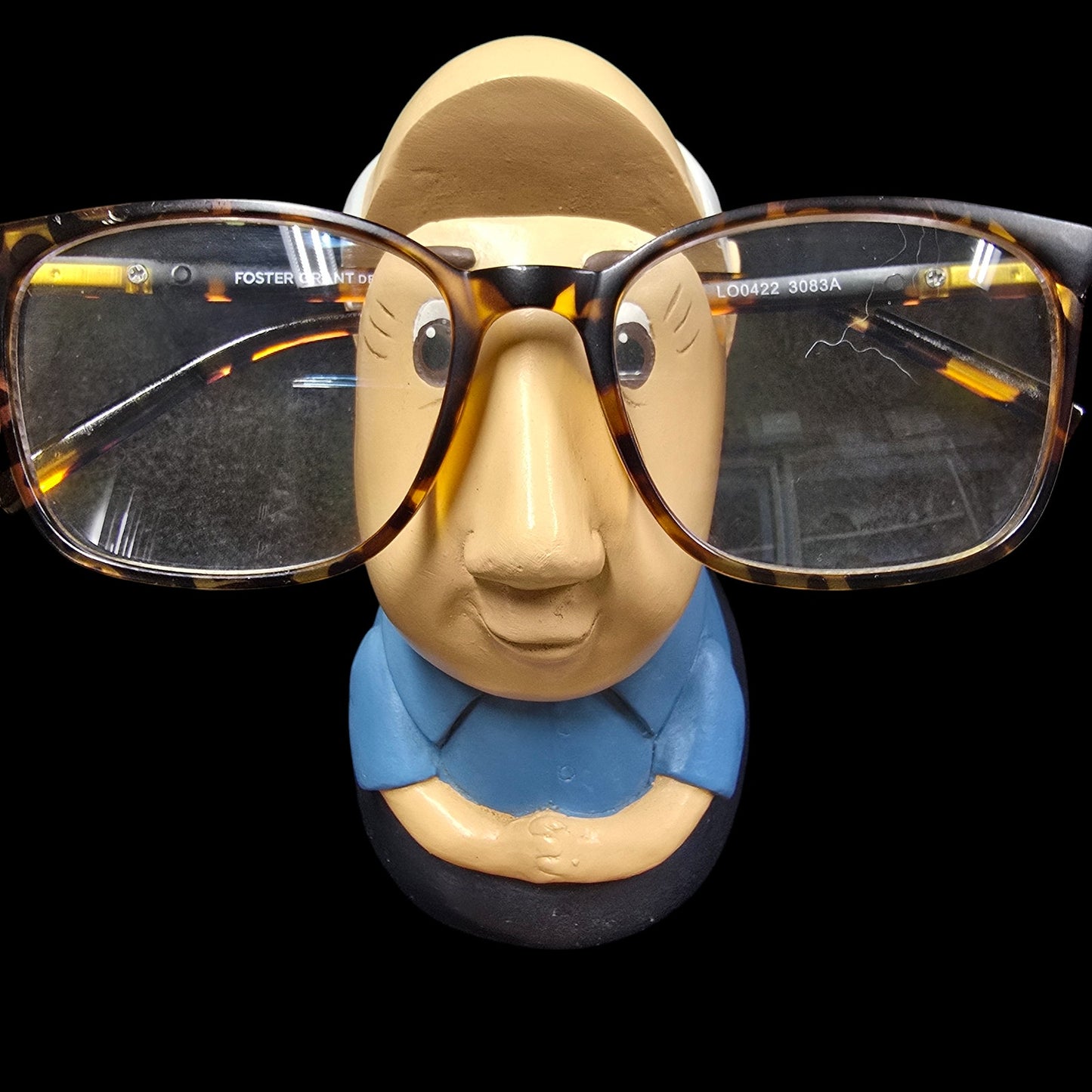 Little Man Eye Glasses Holder, Eye Glasses Stand Head, Desktop Glasses Holder