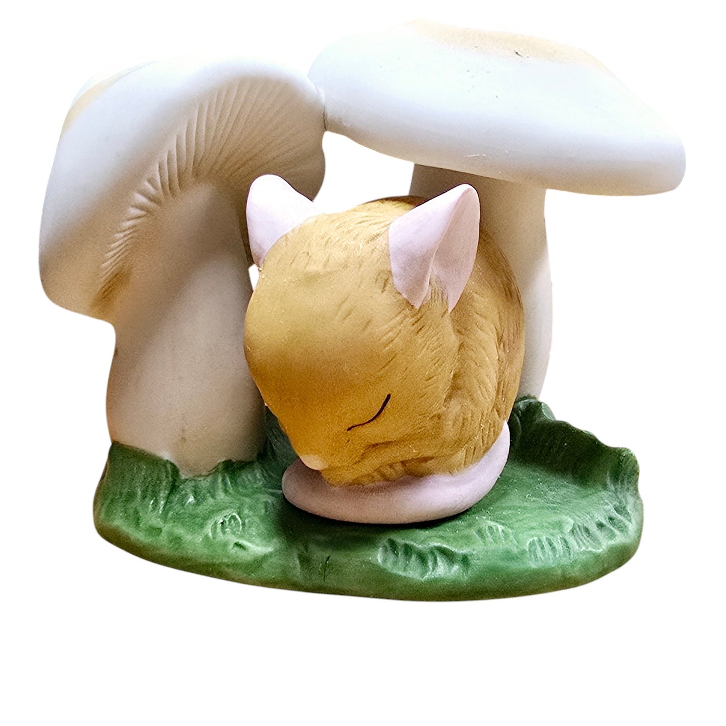 Woodland Surprises MOUSE Jacqueline B Smith 1984 Handpainted Fine Porcelain FLAW