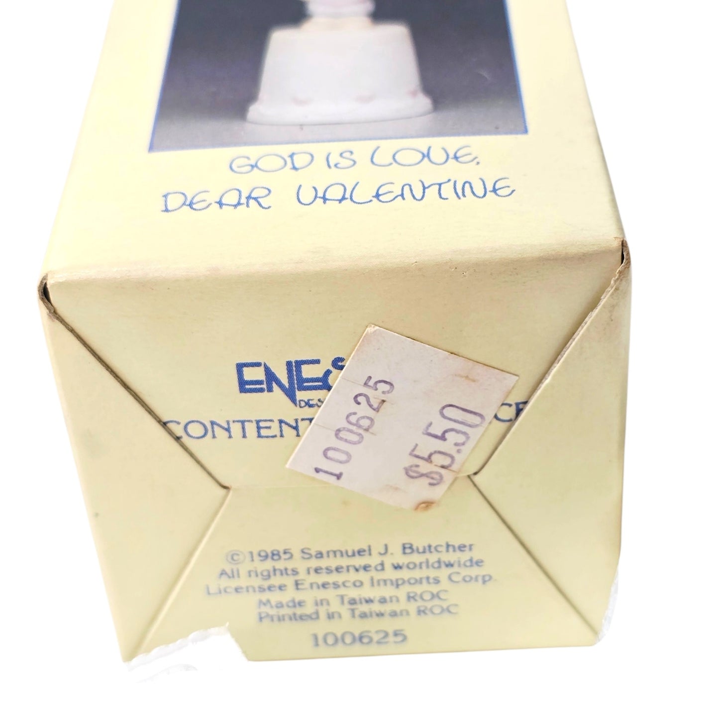 Precious Moments God is Love Dear Valentine Thimble & 1980 To Thee with Love Mug