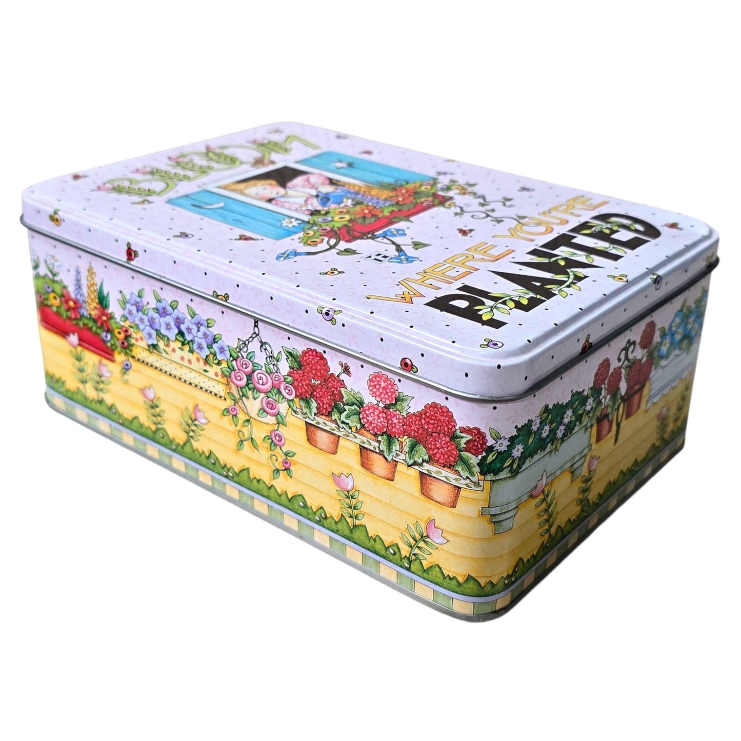 Mary Engelbreit Notepad LOT In ME Tin Box All New Giftable