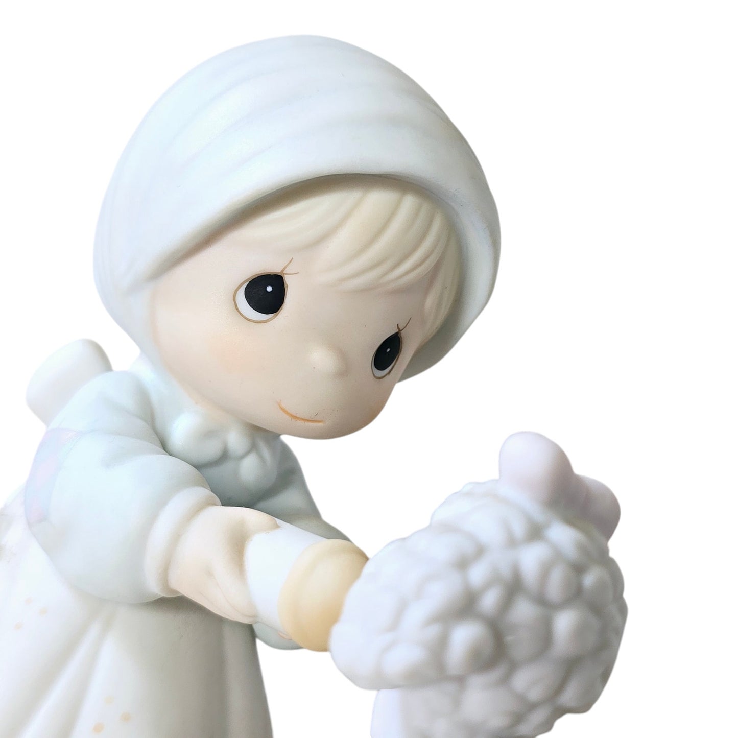 Vtg 1987 Feed My Sheep Precious Moments Figurine Members Only Piece with Box