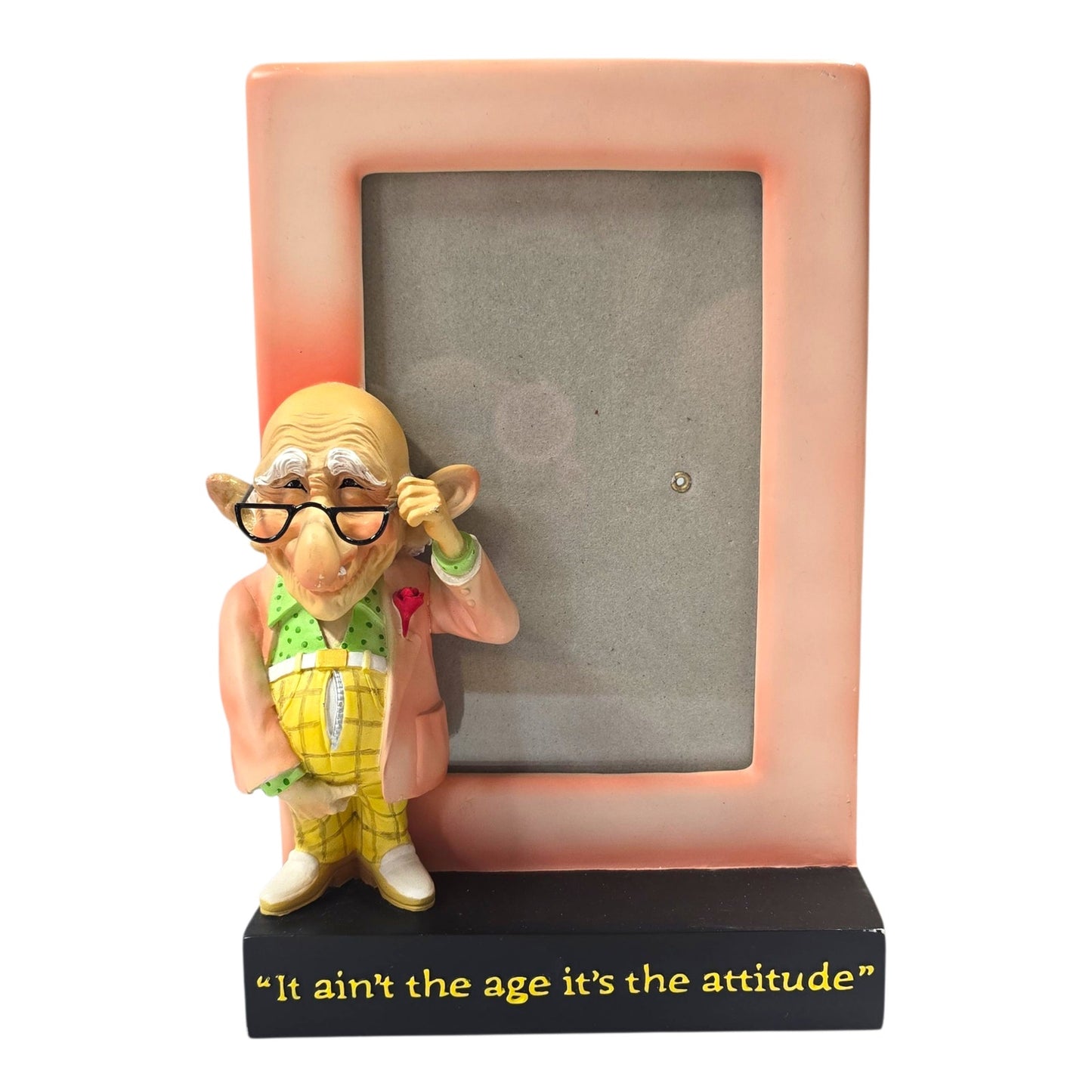 Coots Attitude Photo Frame Retirement Gag Gift No. 4970 2003 Westland Giftware