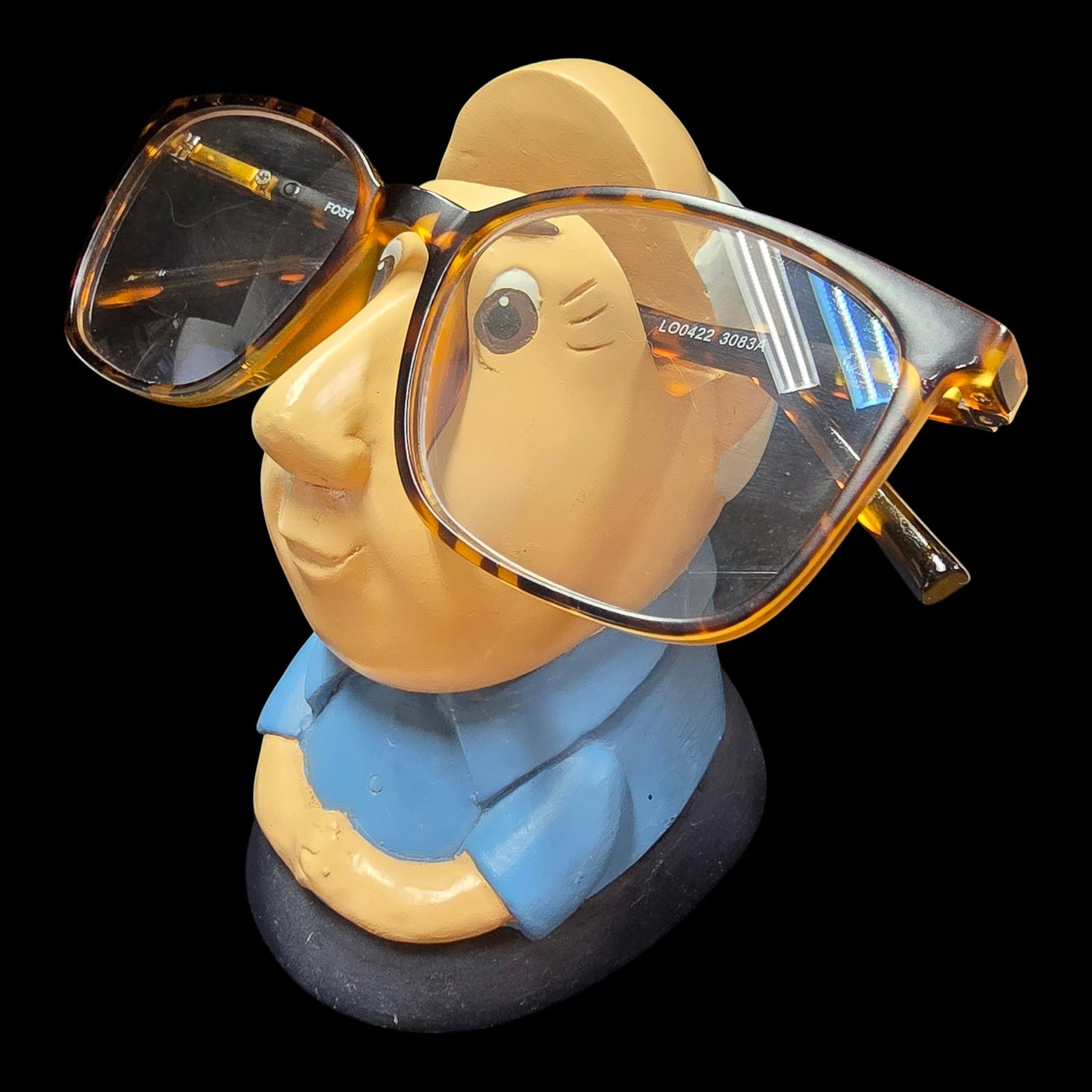 Little Man Eye Glasses Holder, Eye Glasses Stand Head, Desktop Glasses Holder
