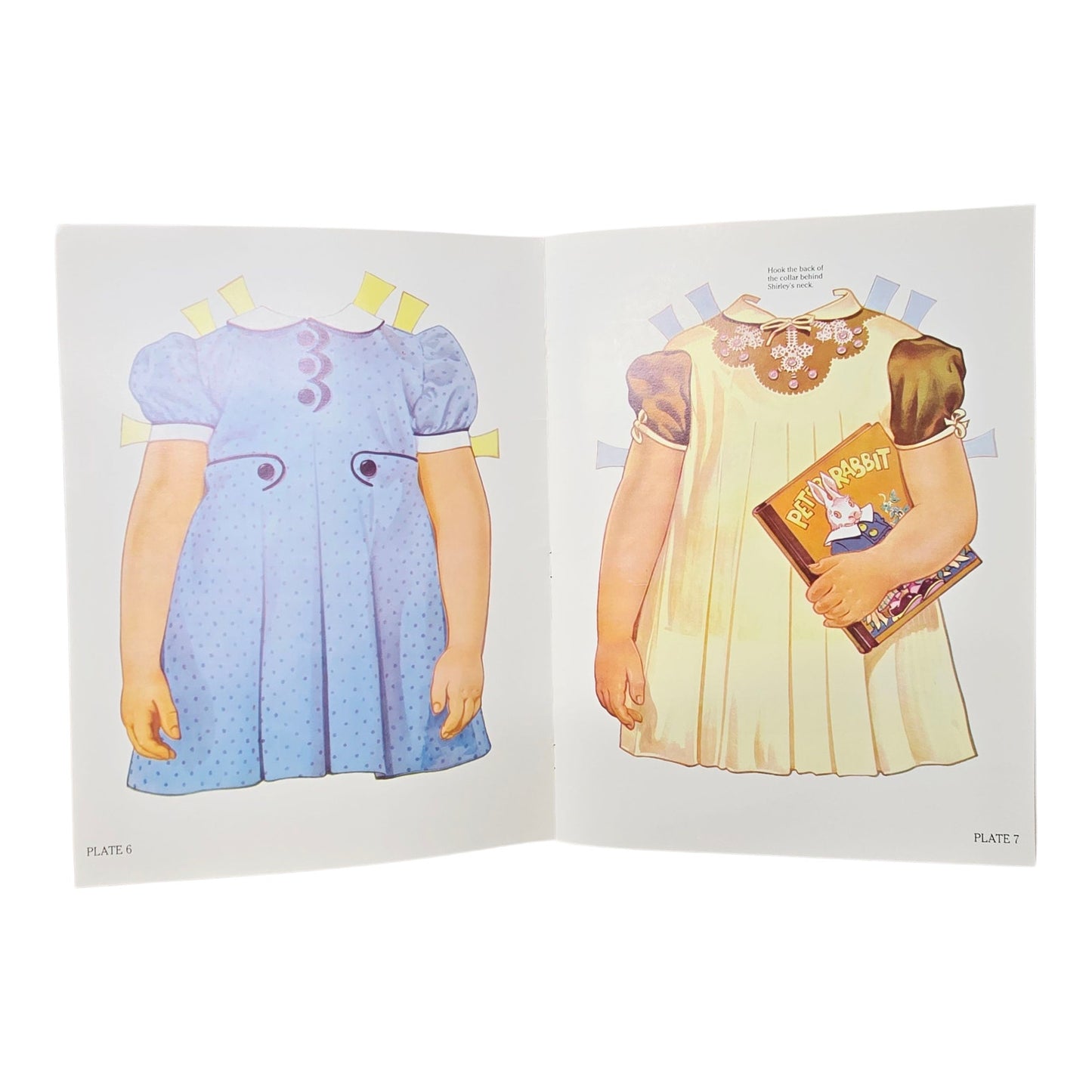Classic Shirley Temple Paper Dolls in Full Color Dover 1986 Book
