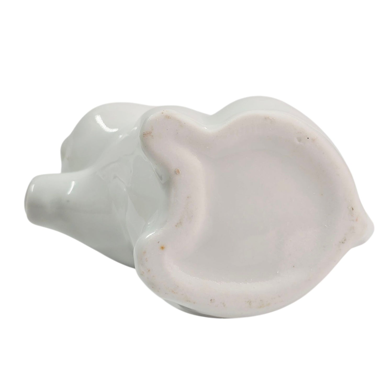 Tiny Kitty Cat Creamer White Porcelain Cat Creamer Mini Pitcher