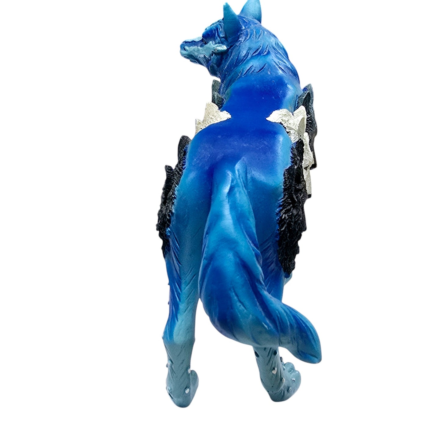 Vintage Westland Band of Wolves Figurine, Blue Wolf Figurine