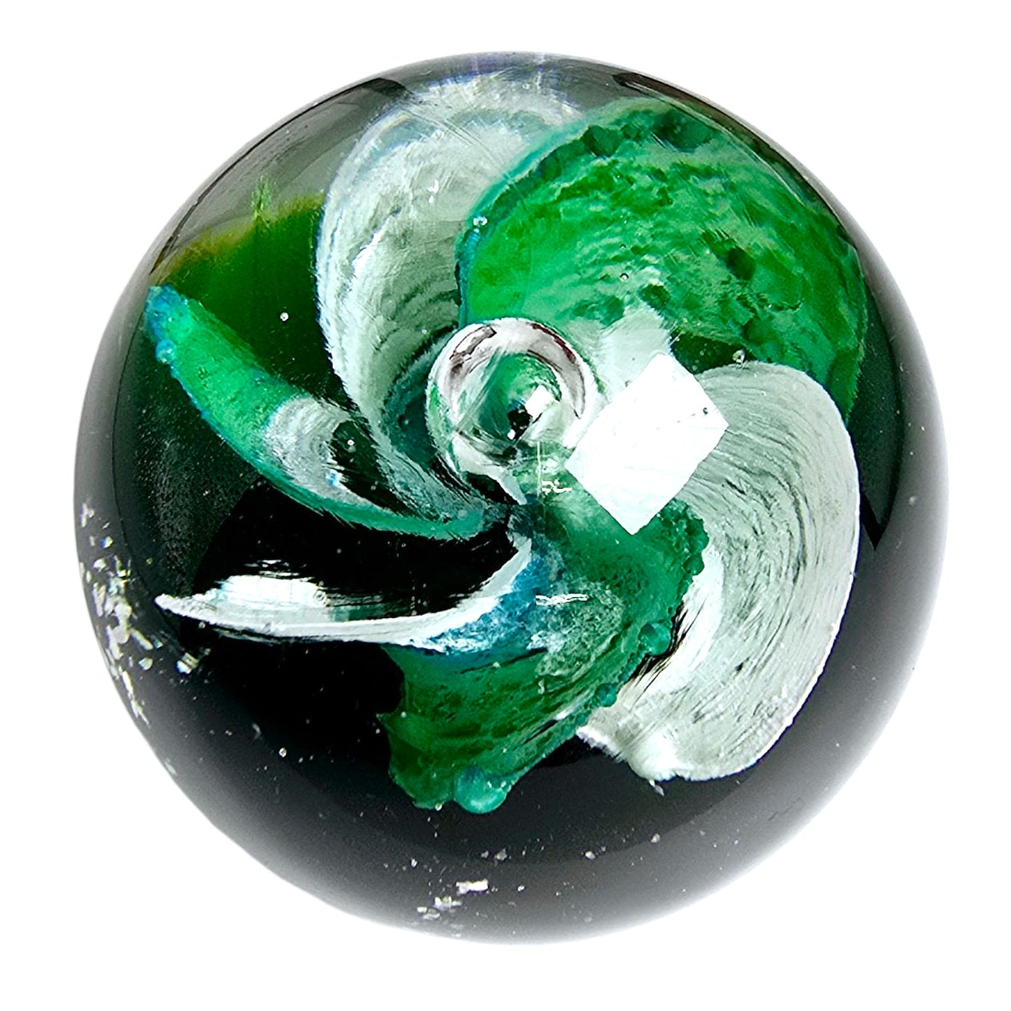 Vintage Royal Crest Latravita Art Glass Paperweight with Box-Brenda