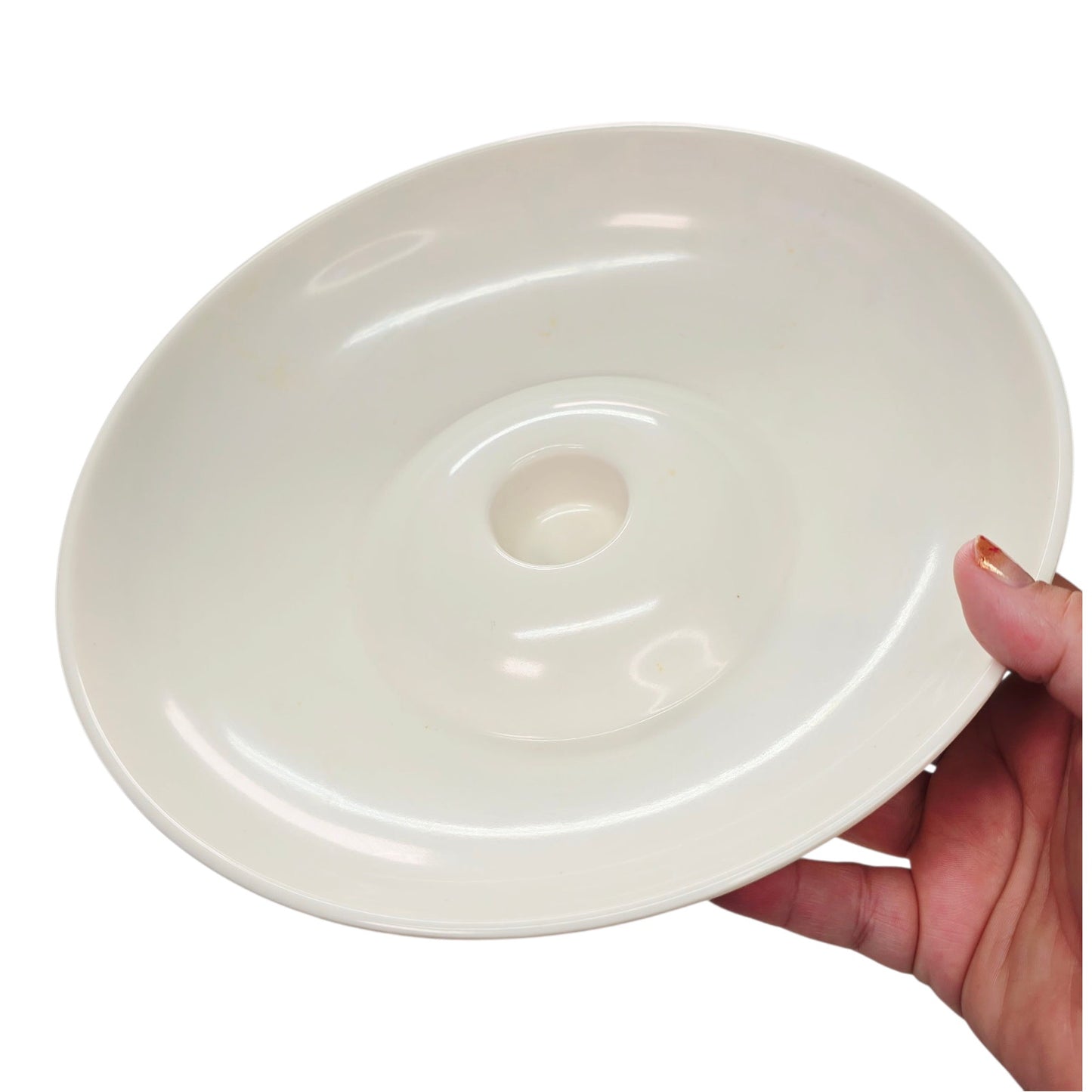 Large Floral Melamine Serving Bowl with Lid Shunta Ware Taiwan Vintage