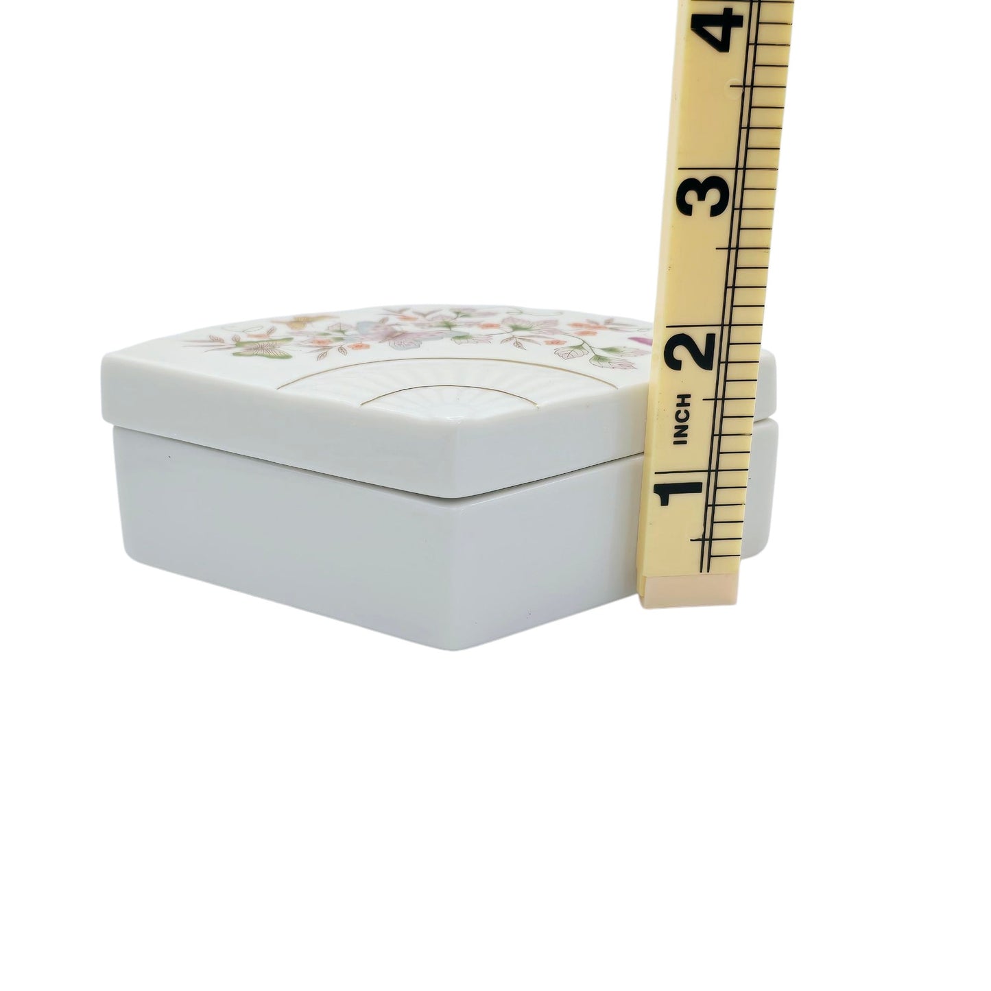 Avon 1980 Fan Trinket Box Made in Japan