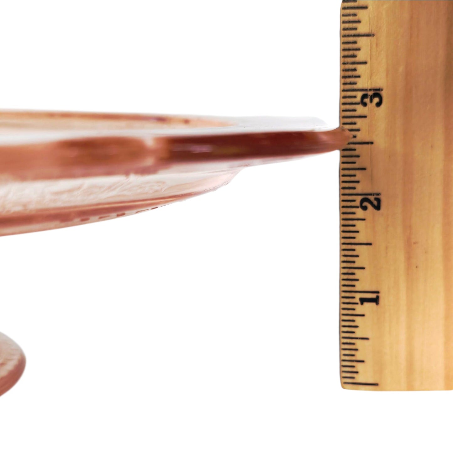 Indiana Glass Pedestal Cake Stand Pink Recollection Madrid Depression Glass