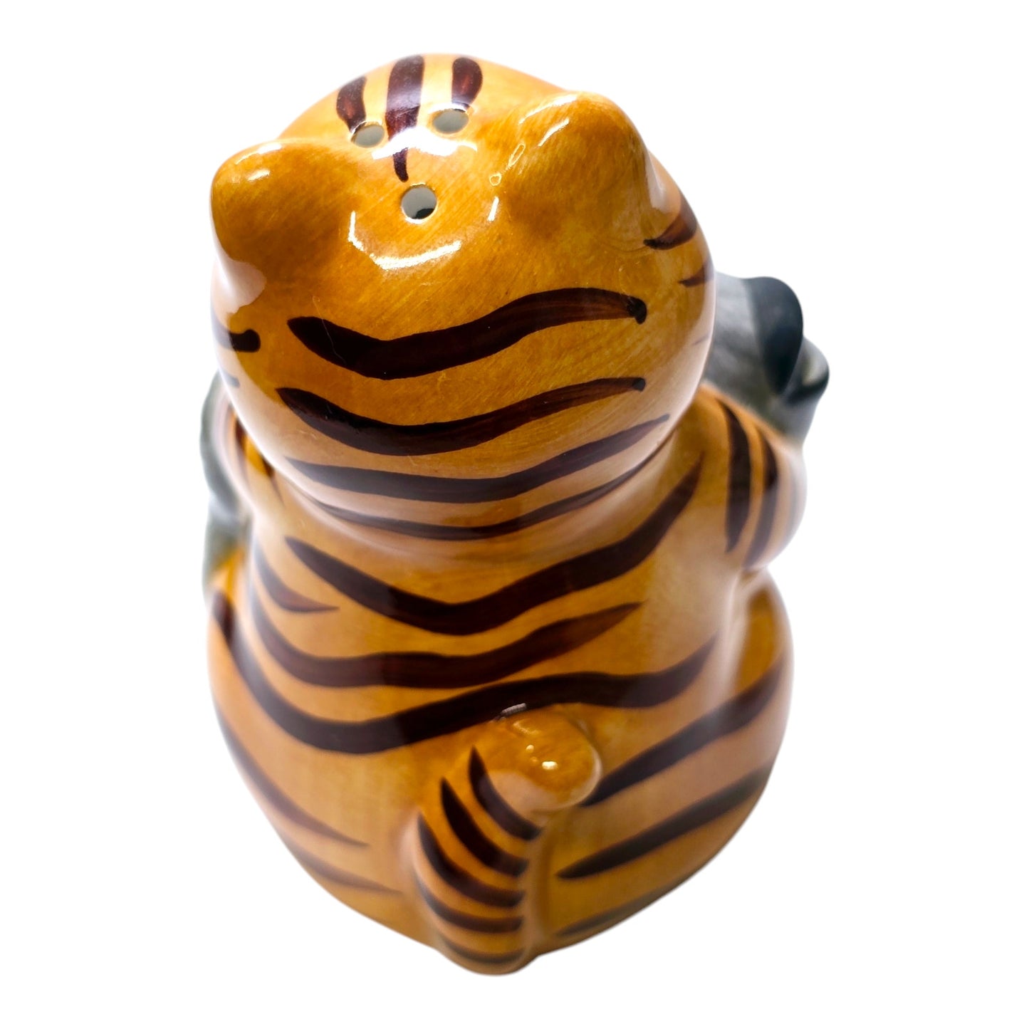 Proud Cat with Fish LIVE-CRAFTED SHAKER + 3 PINS Join me LIVE to give Input, or Give me Creative Freedom! Cat