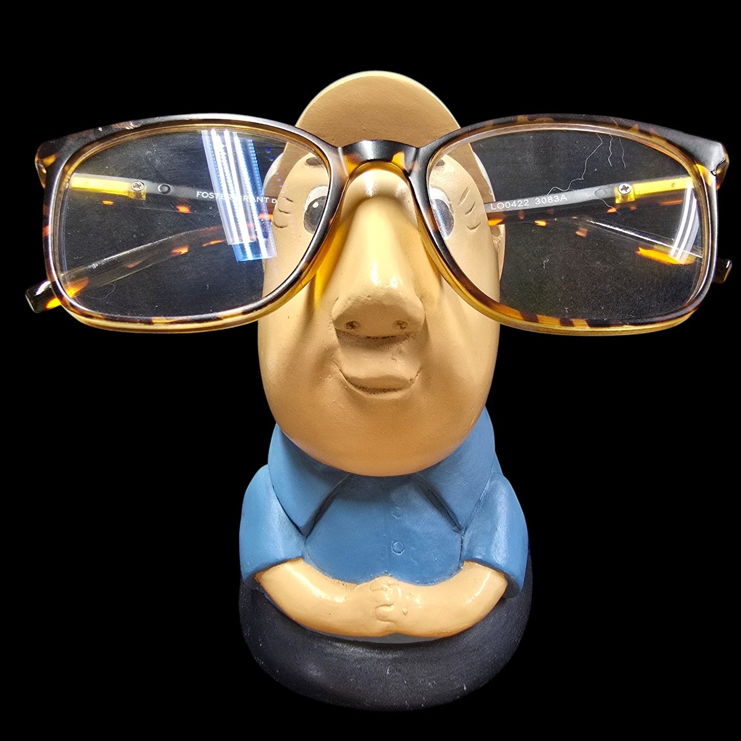 Little Man Eye Glasses Holder, Eye Glasses Stand Head, Desktop Glasses Holder