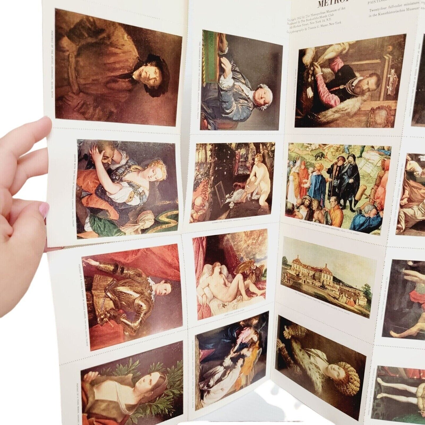 Metropolitan Museum Of Art Miniatures & Albums, da Vinci, van Gogh Hapsburg Japan