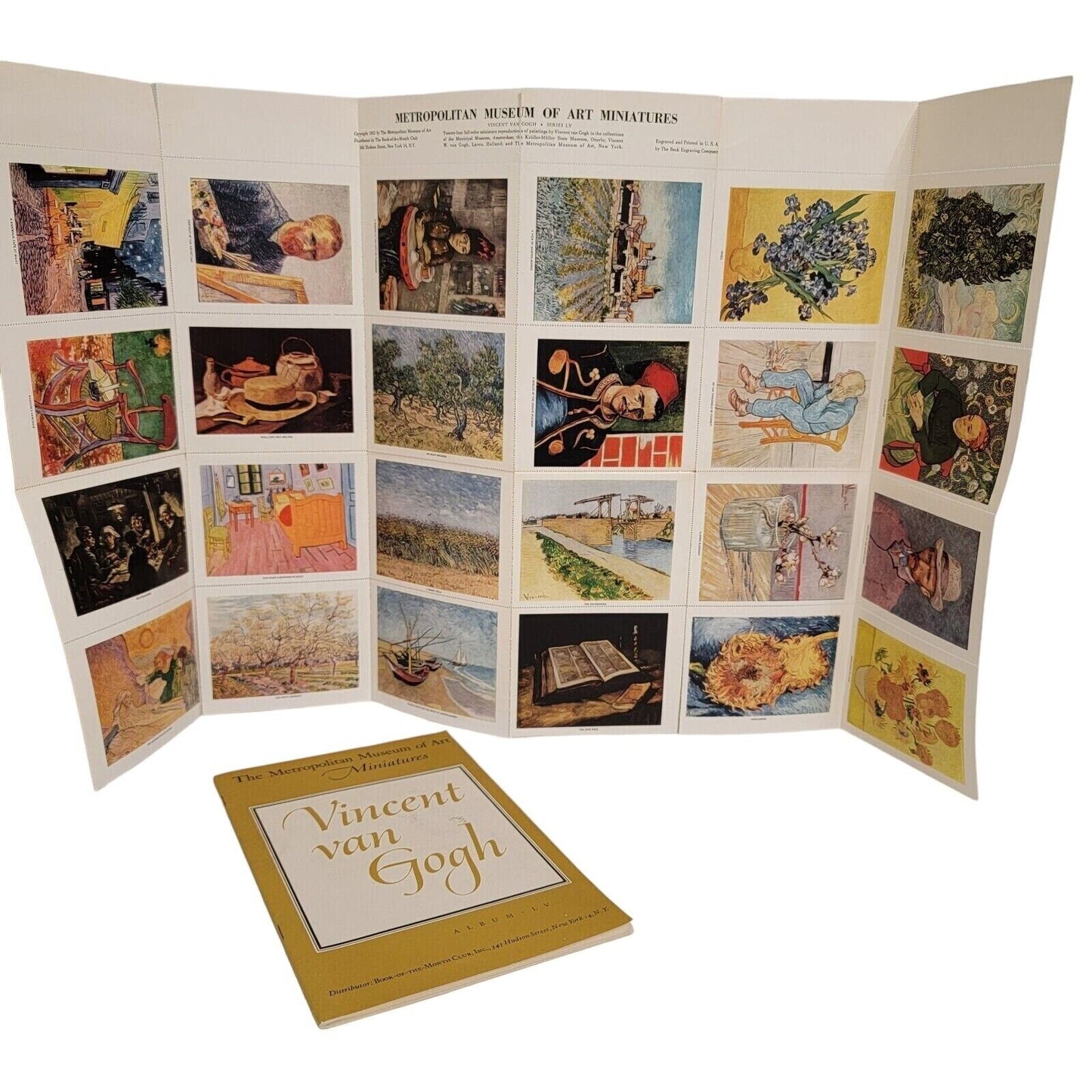 Metropolitan Museum Of Art Miniatures & Albums, da Vinci, van Gogh Hapsburg Japan